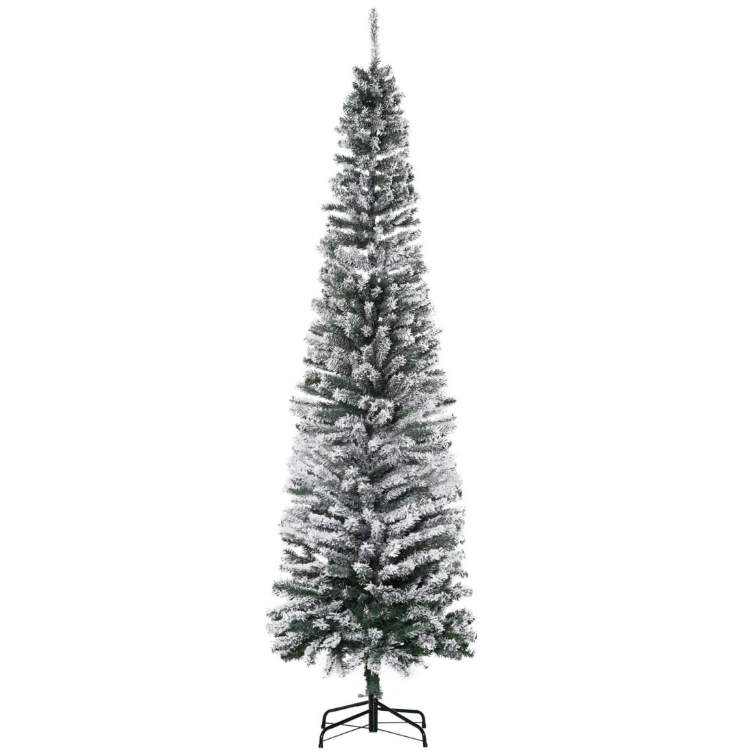 Konstgjord julgran 225 cm Snowy Pencil Pine, 738 Tips | Hem & Hobby | Pryloteket