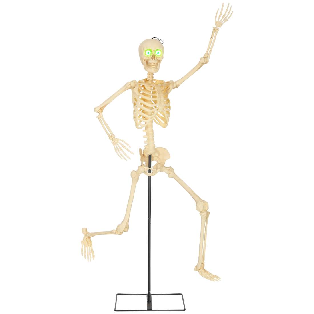 Halloweenskelettdekoration, 152 cm, ljudaktiverad | Hem & Hobby | Pryloteket