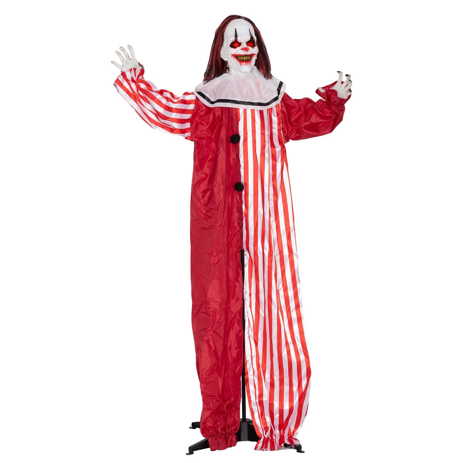 Halloweenclowndekoration, 165 cm, LED-ljus och ljud | Hem & Hobby | Pryloteket
