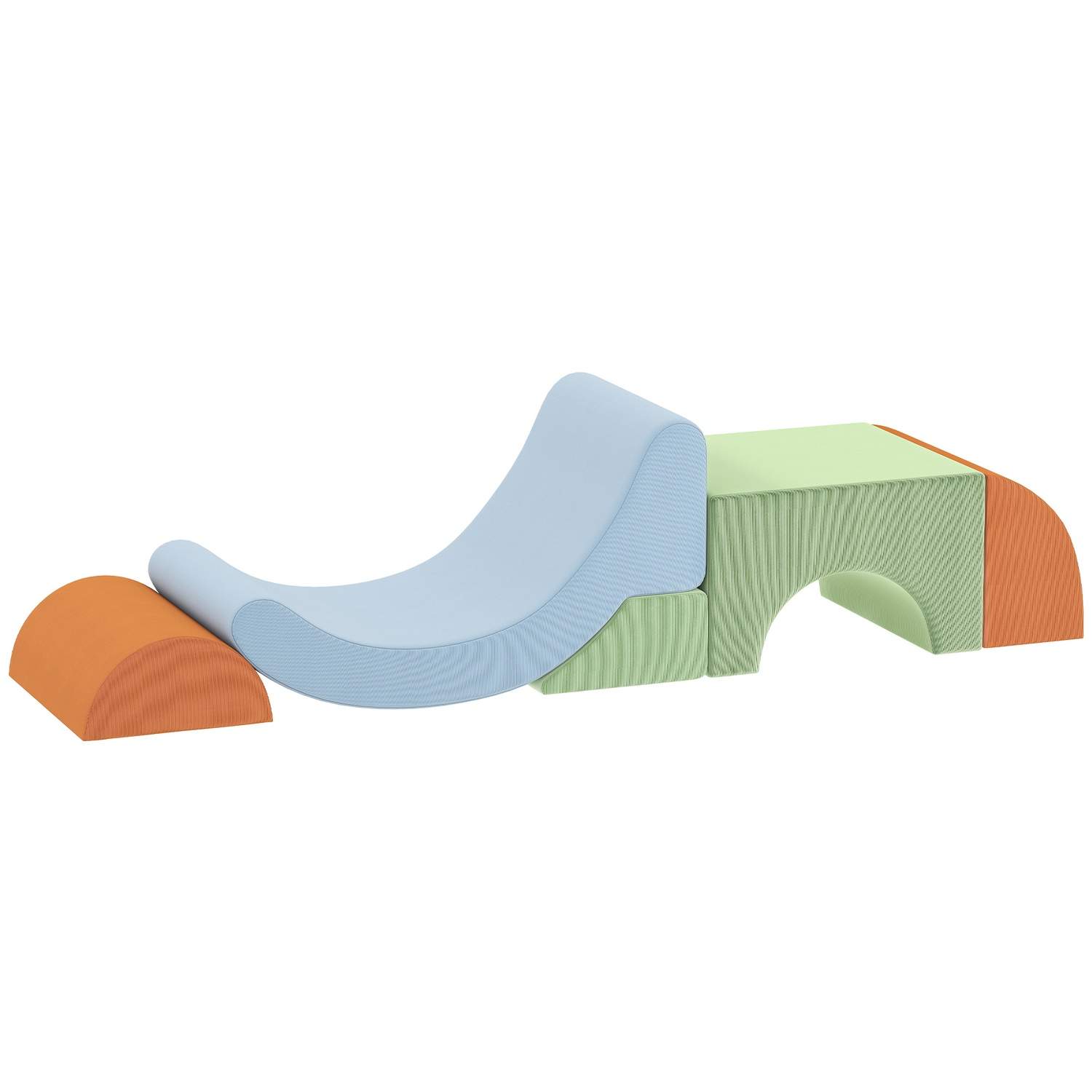 Bløde legeklodser til småbørn, klatre- og kravlesjov