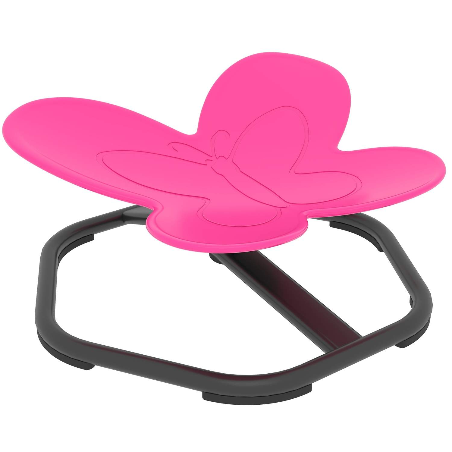 Børne Butterfly Balance Chair, Pink, Plast & Metal