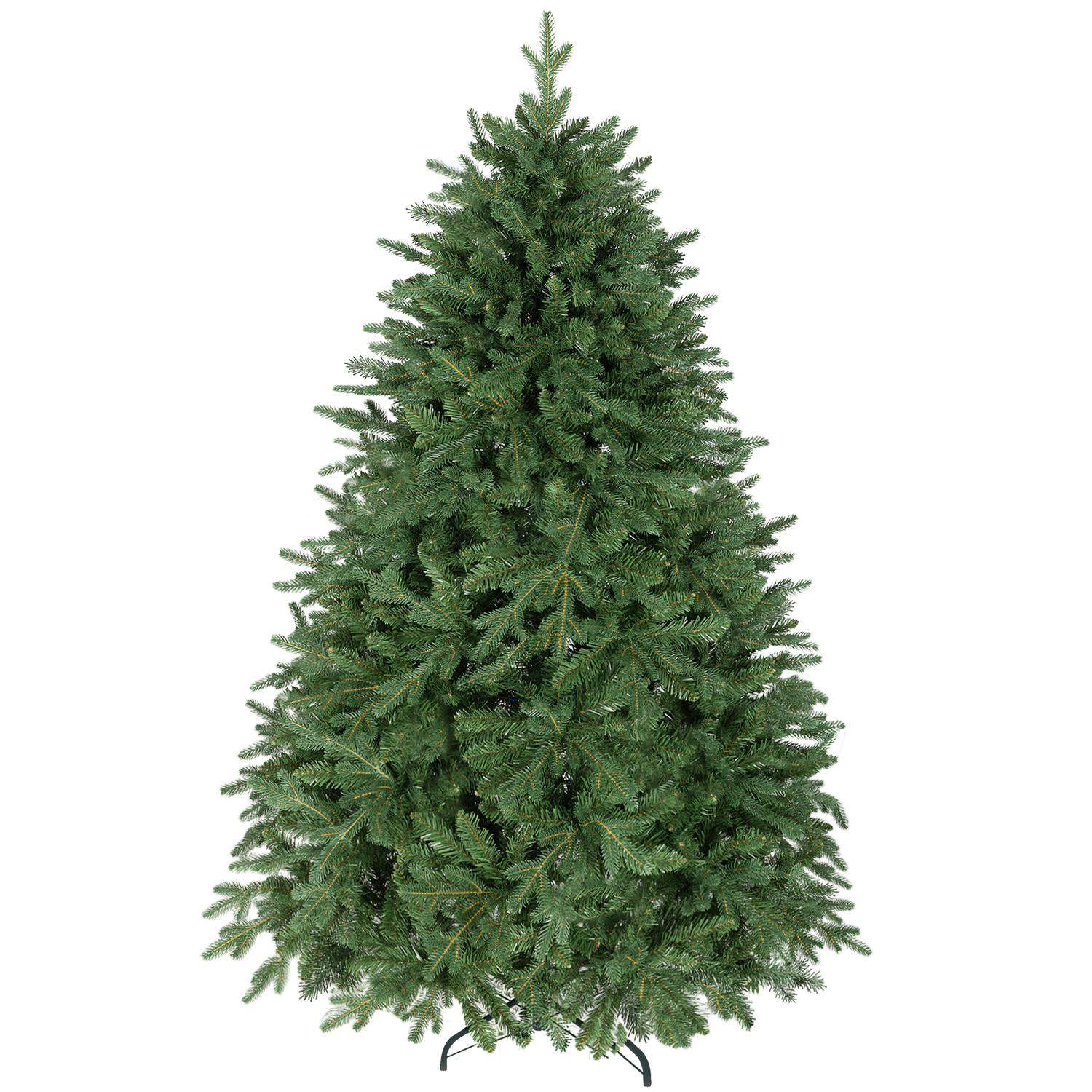 Kunstigt juletræ, 180 cm fyrretræ med 3026 spidser