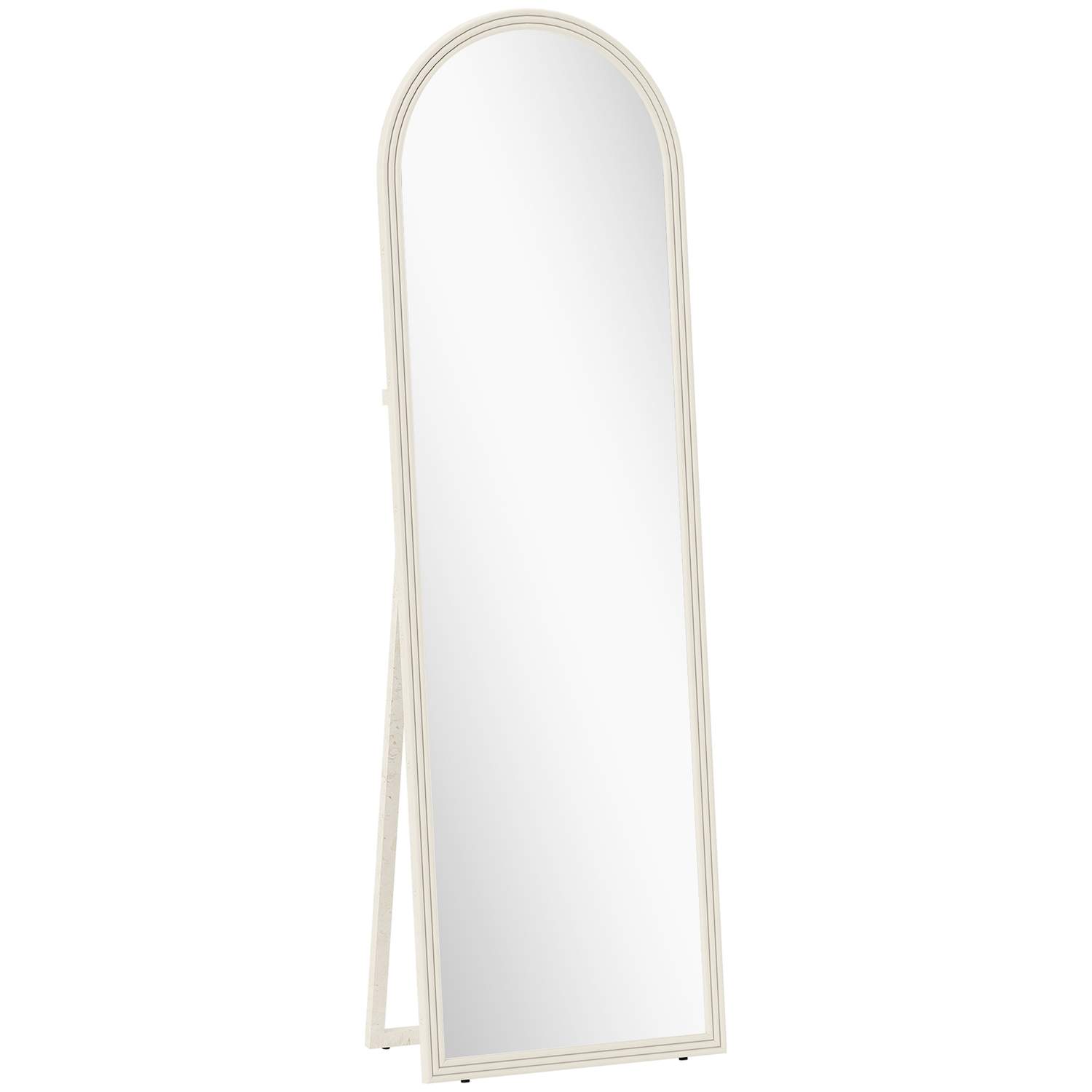 Helfigursspejl, 50x160 cm, fritstående eller vægmonteret