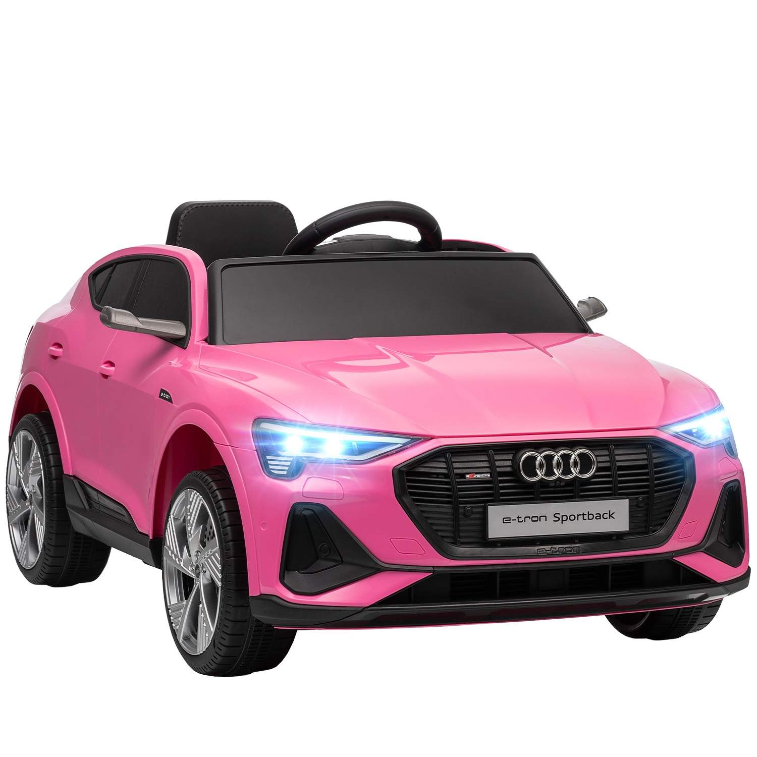 Børne 12V elbil, Audi E-tron, fjernbetjening