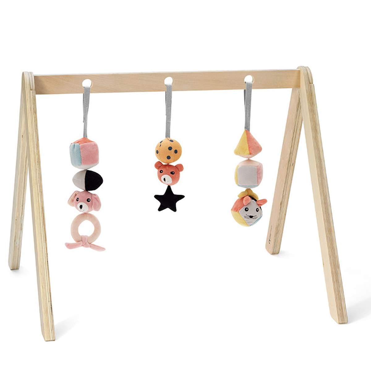 Baby Gym Wood – Sikker og holdbar legesjov