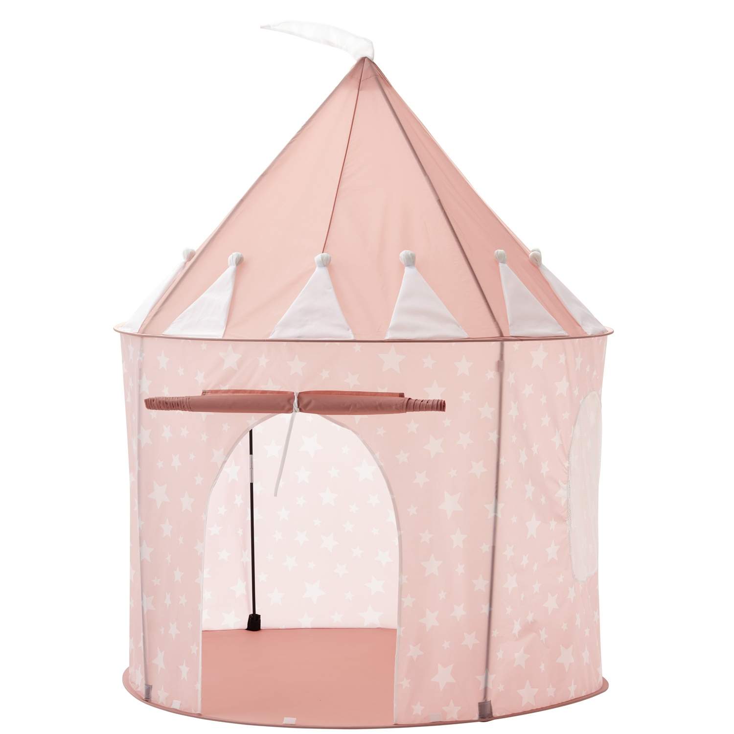 Kids Concept Legetelt - 100x130 cm - Rosa m. Stjerner