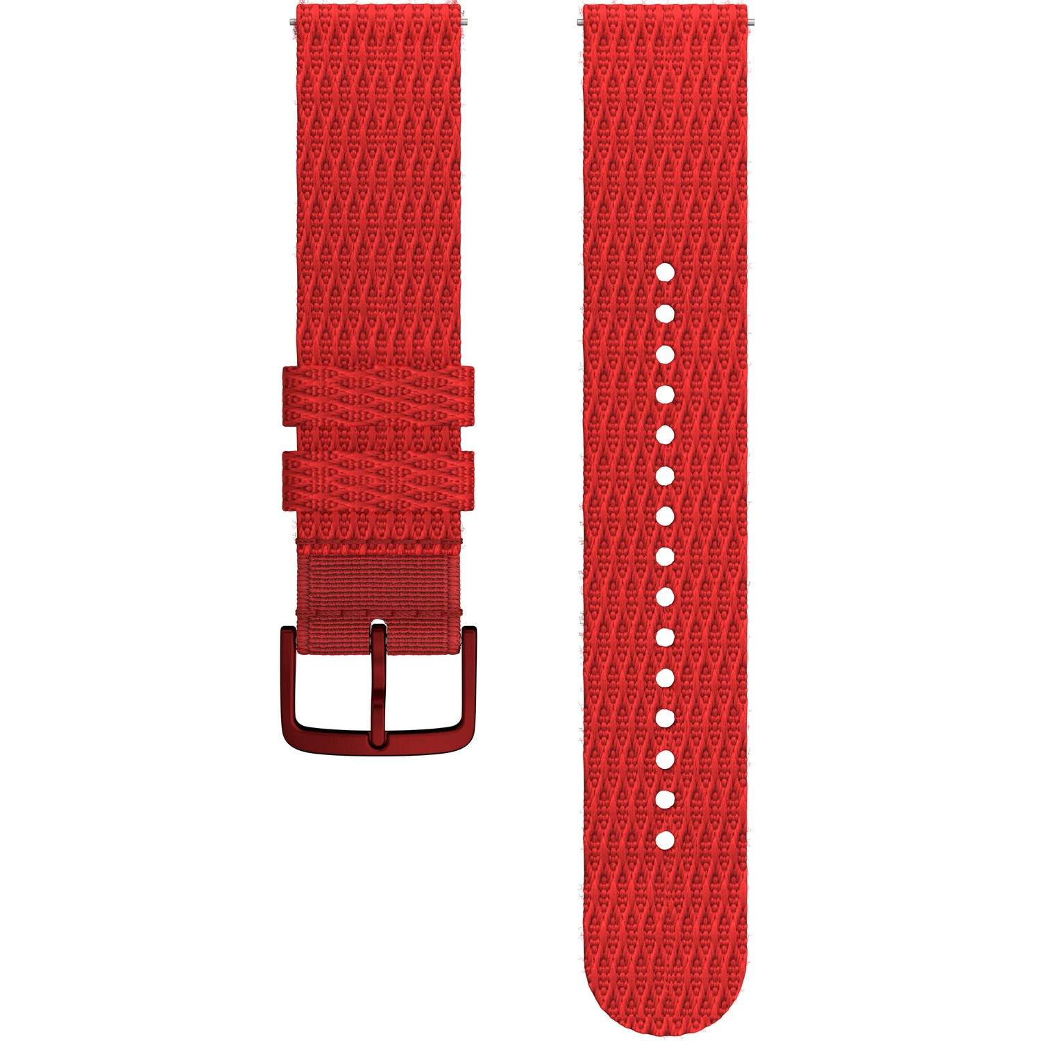 Rødt armbånd 20mm M – Sikker pasform billede