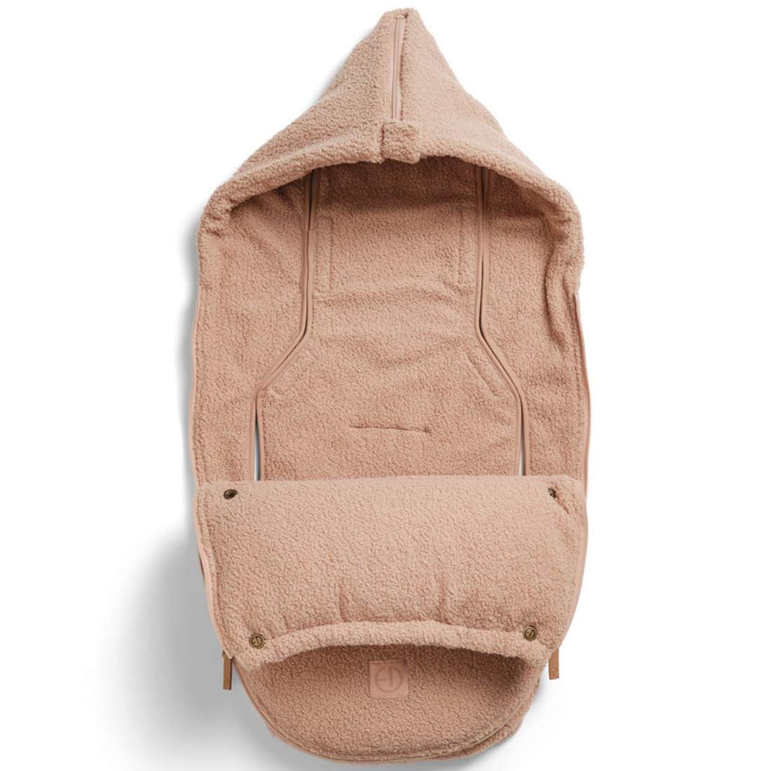 Alternativ bild 1 för Elodie Details bilstolsåkpåse, pink bouclé