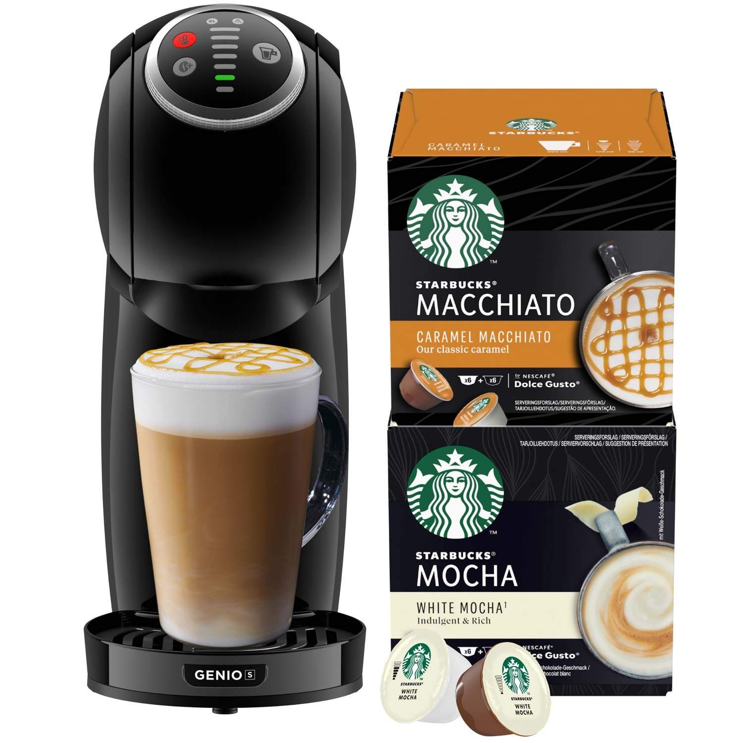 Kaffemaskinepakke – Genio S Plus med Favoritpakke