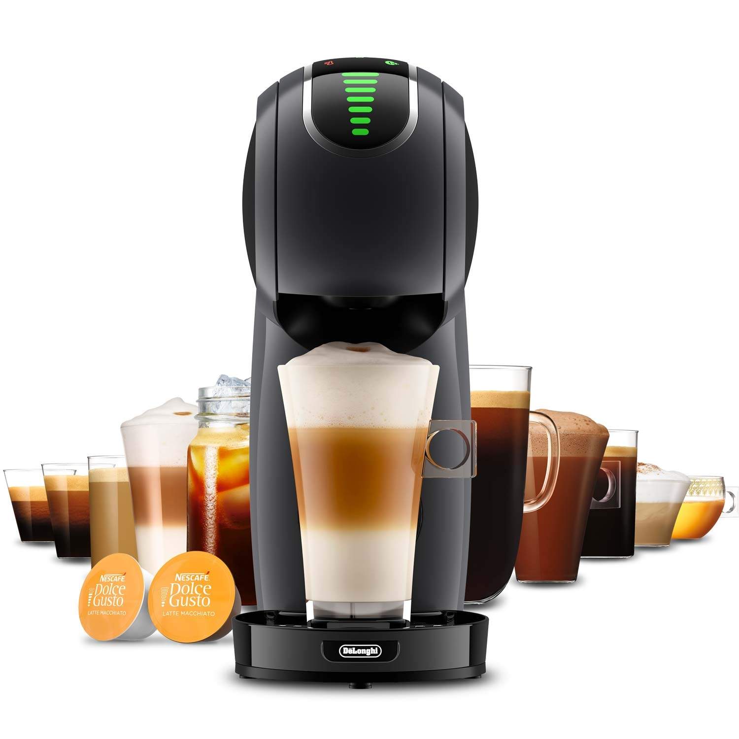 Alternativ bild 1 för Nescafé Dolce Gusto Genio S Touch, 0,8 liter, antracit