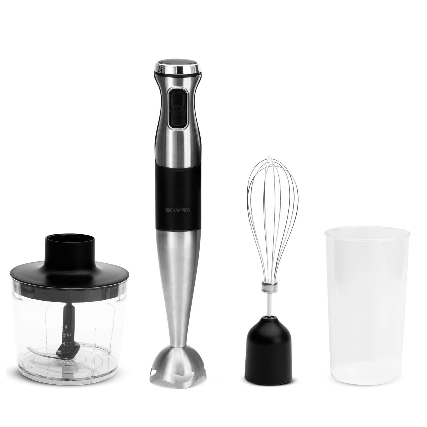 Standmixer MultiKit 1000W Rustfrit Stål/Sort billede