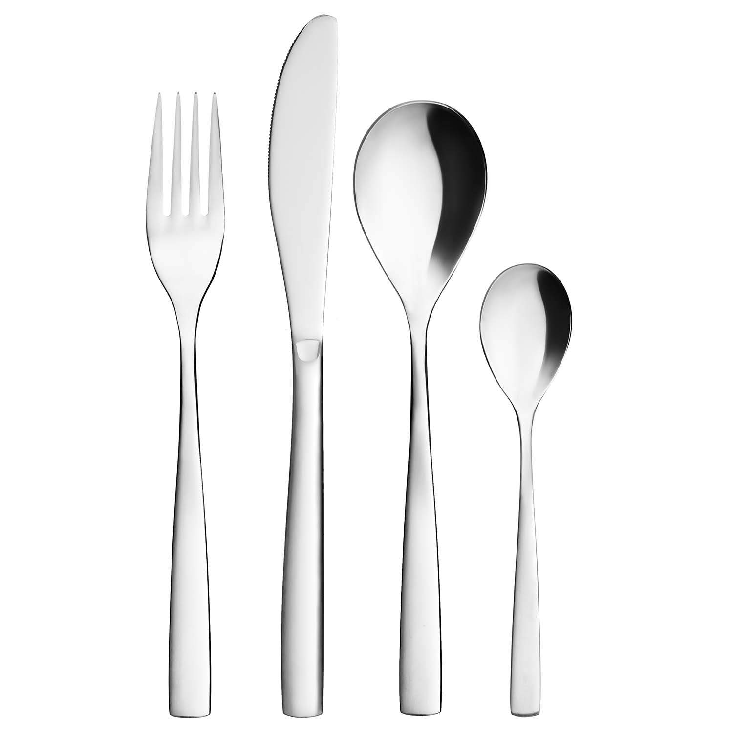 Bestiksæt i rustfrit stål, 24 dele billede