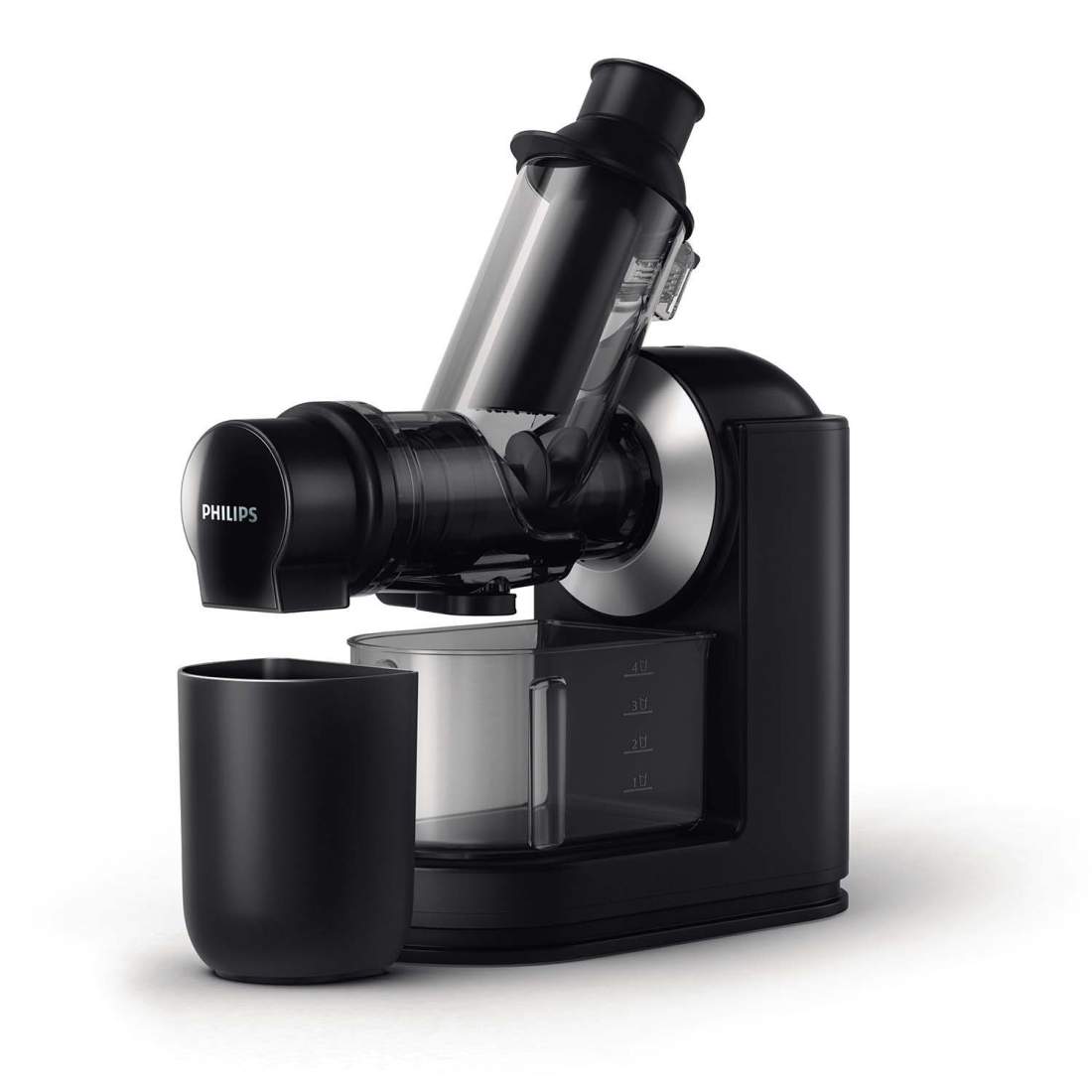 Svart XL slowjuicer – Lätt att rengöra, hög avkastning | Hem & Hobby | Pryloteket