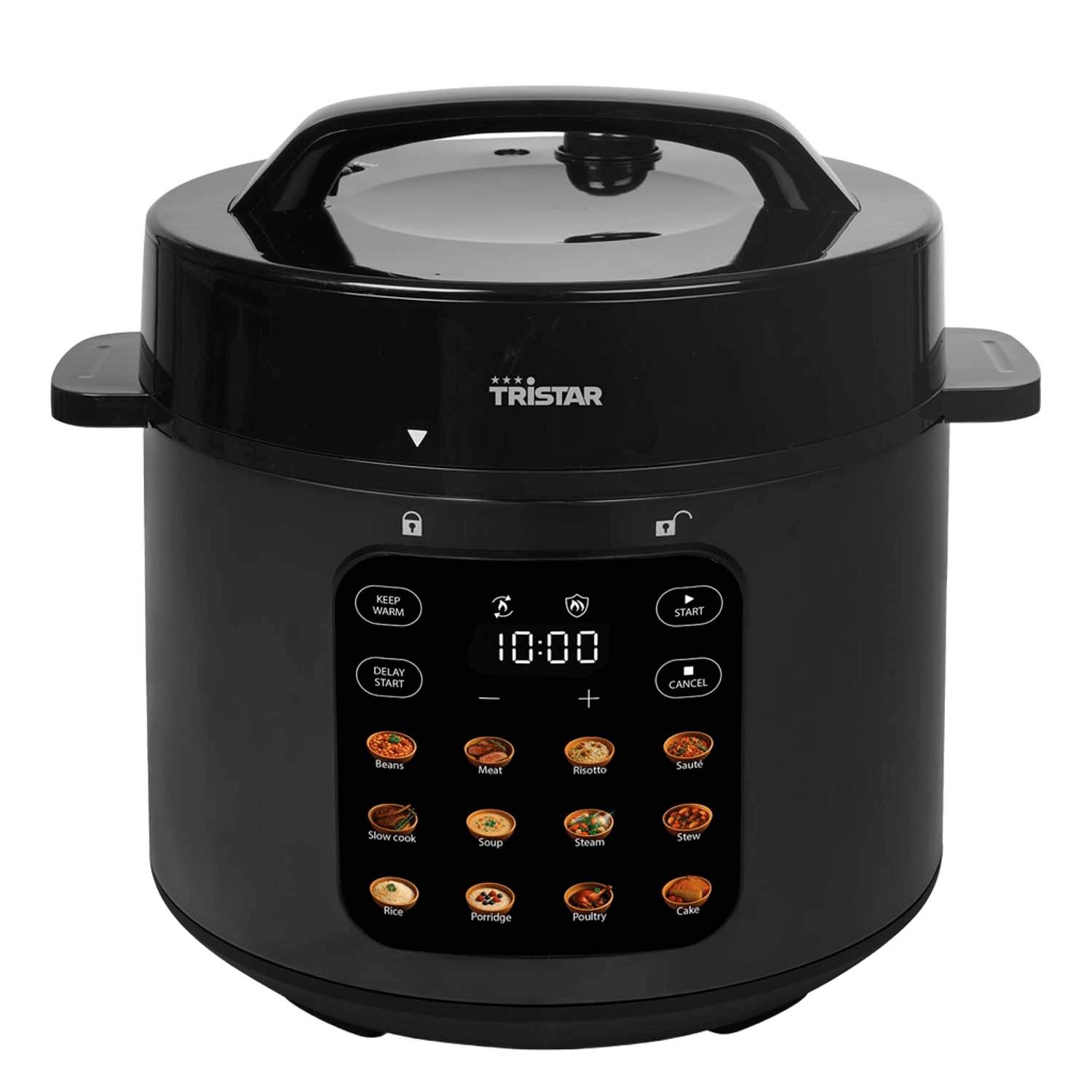 Trykkoger 6L 1000W Digital