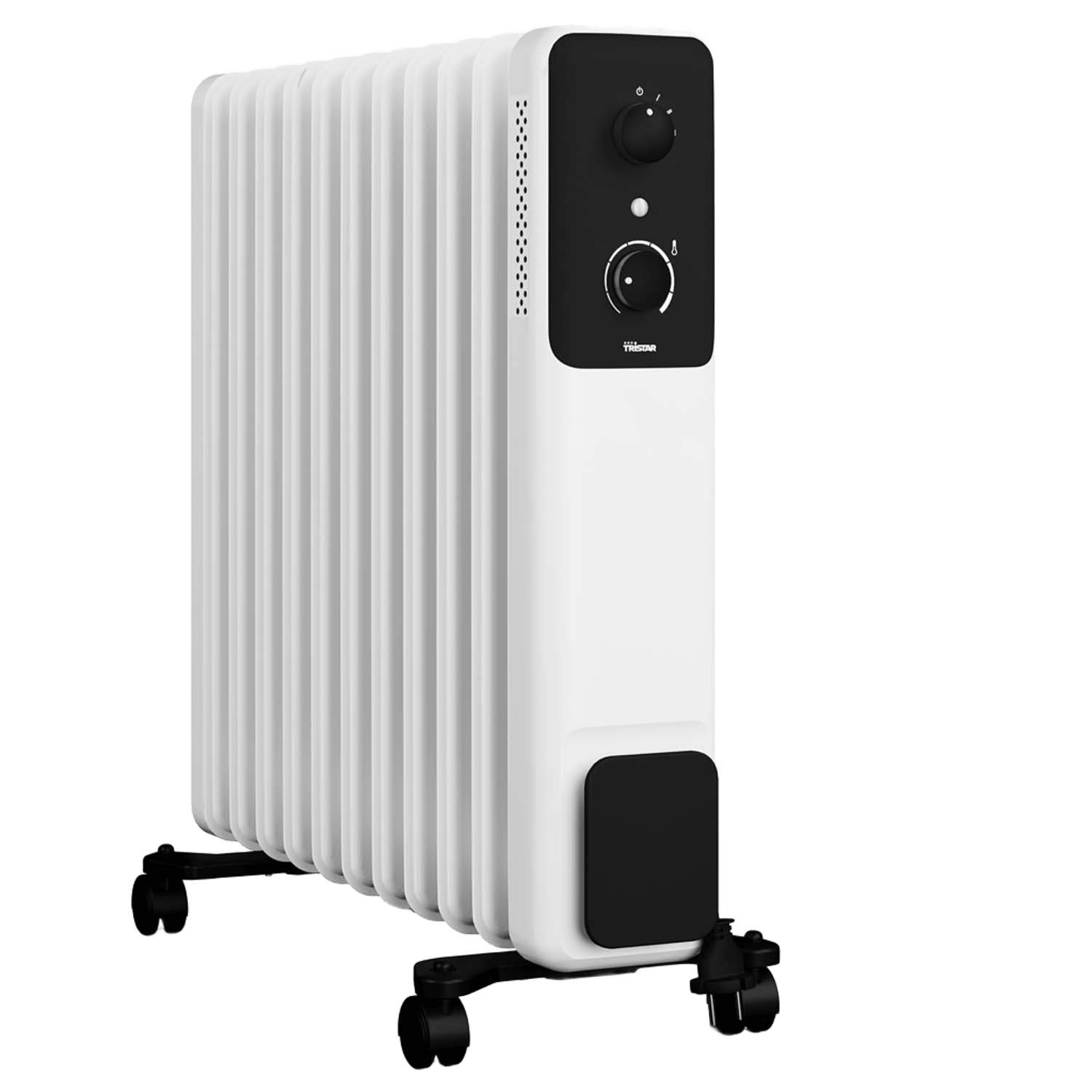 Oliefyldt radiatorvarmer, 2500W, justerbar termostat billede