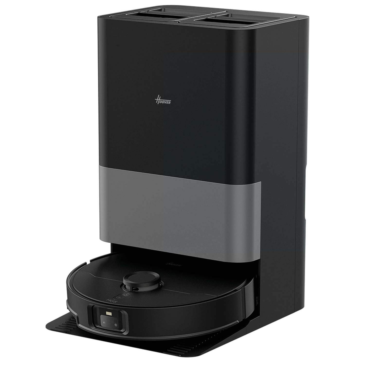 Robotstøvsuger til våd og tør brug, WiFi, selvtømmende station