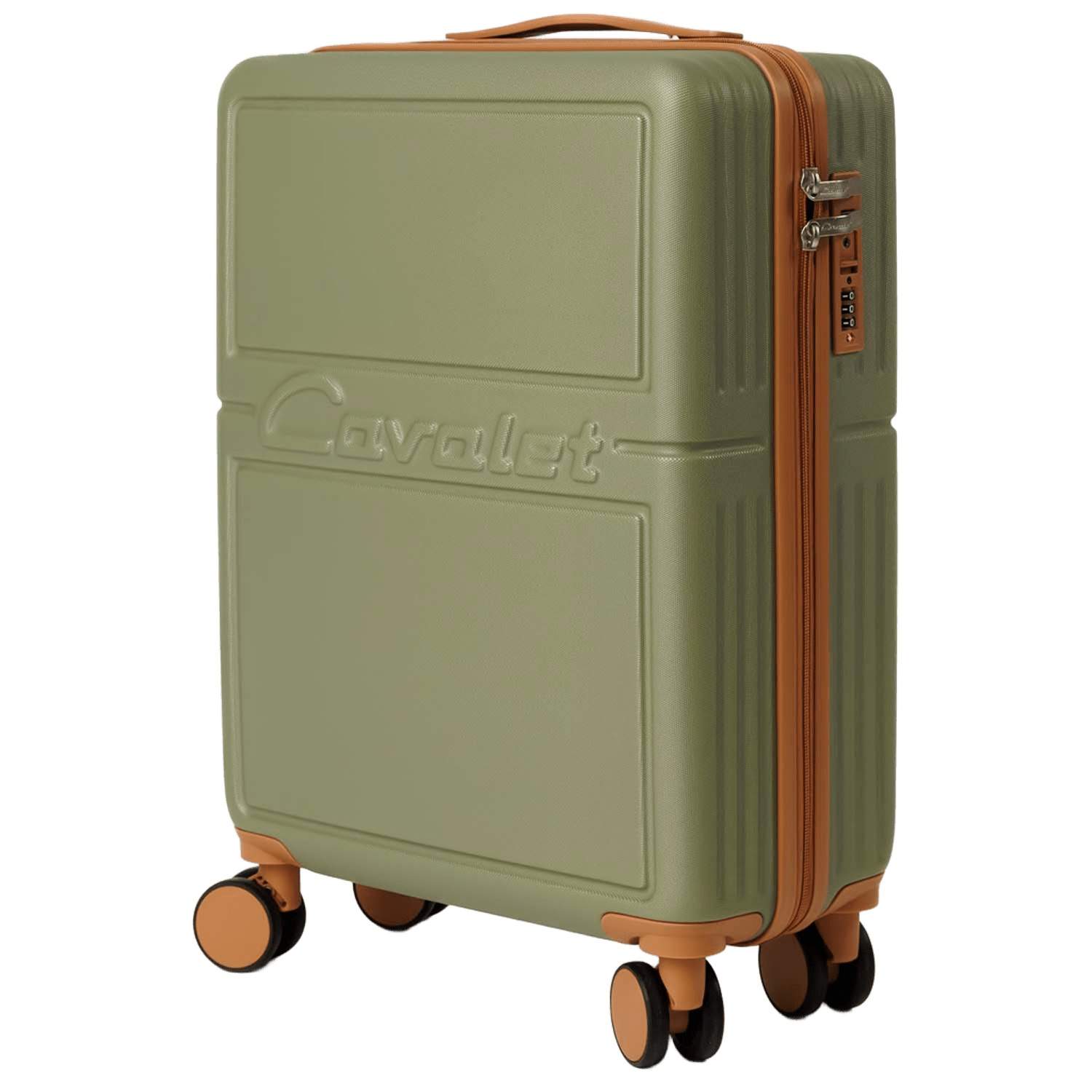 Håndbagagekuffert, pistaciegrøn, letvægts