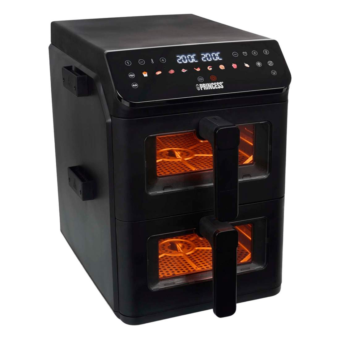 Airfryer Dubbelkorg 2x5L 3000W | Hem & Hobby | Pryloteket