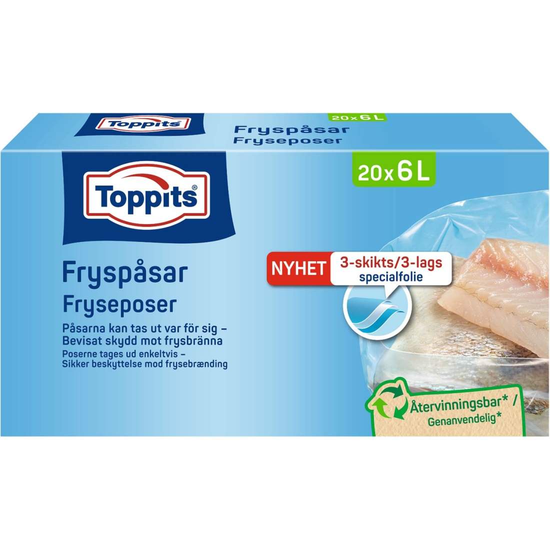 6L soppåsar, 20-pack (10/DFP) | Hem & Hobby | Pryloteket
