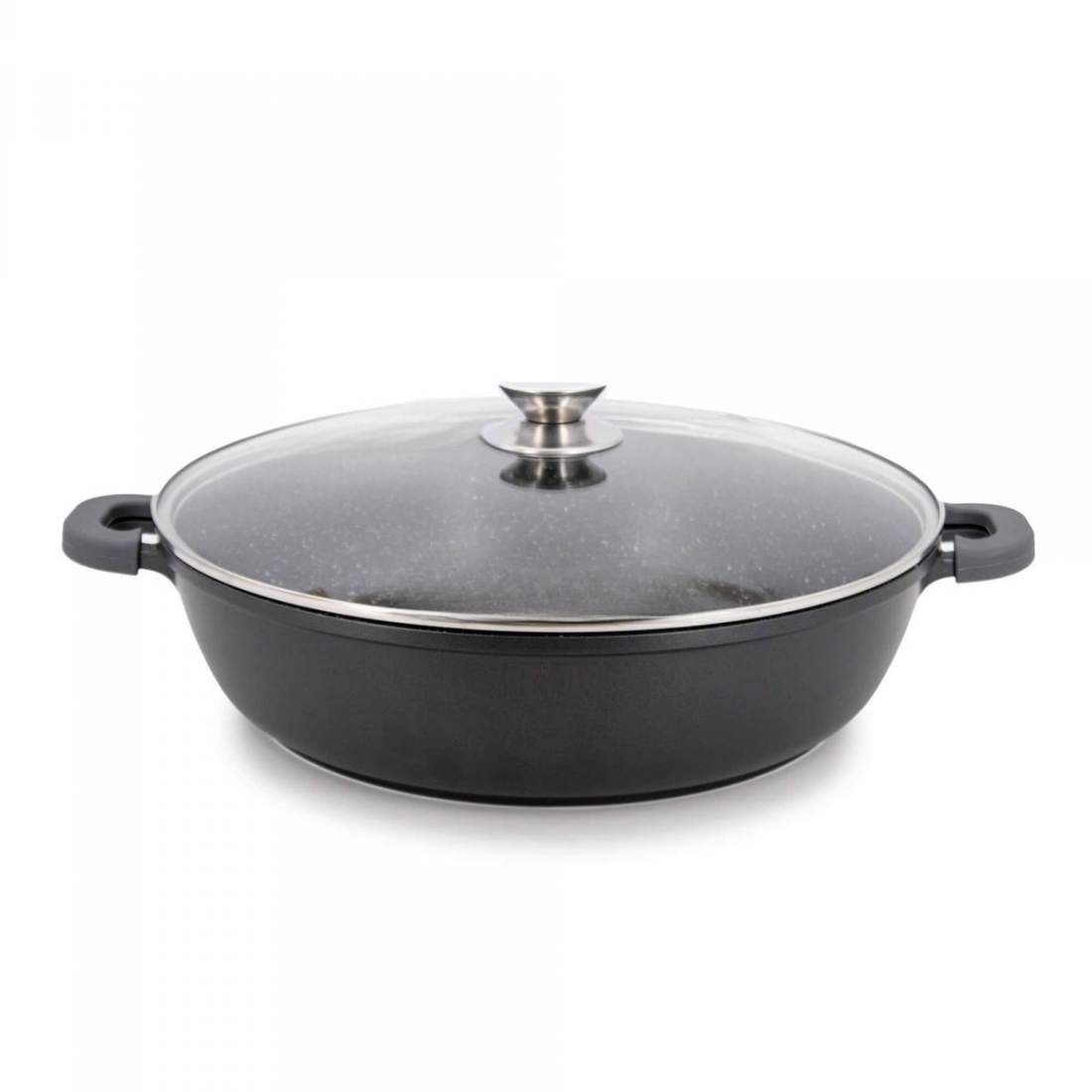 28 cm induktionsgryta, non-stick, lock ingår | Hem & Hobby - Hem & Hushåll - Kök - Köksredskap - Kokkärl | Pryloteket