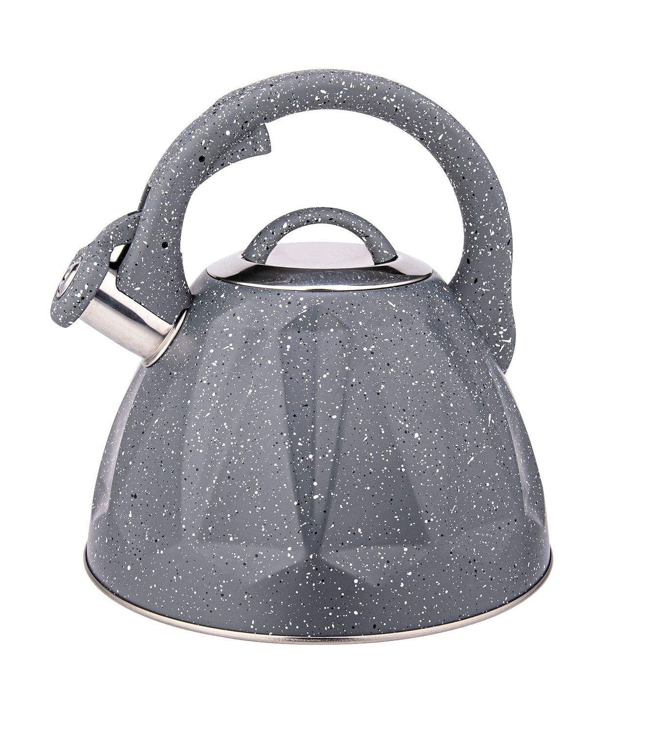 3 litran ruostumattomasta teräksestä valmistettu viheltävä vedenkeitin kaikille liesitasoille