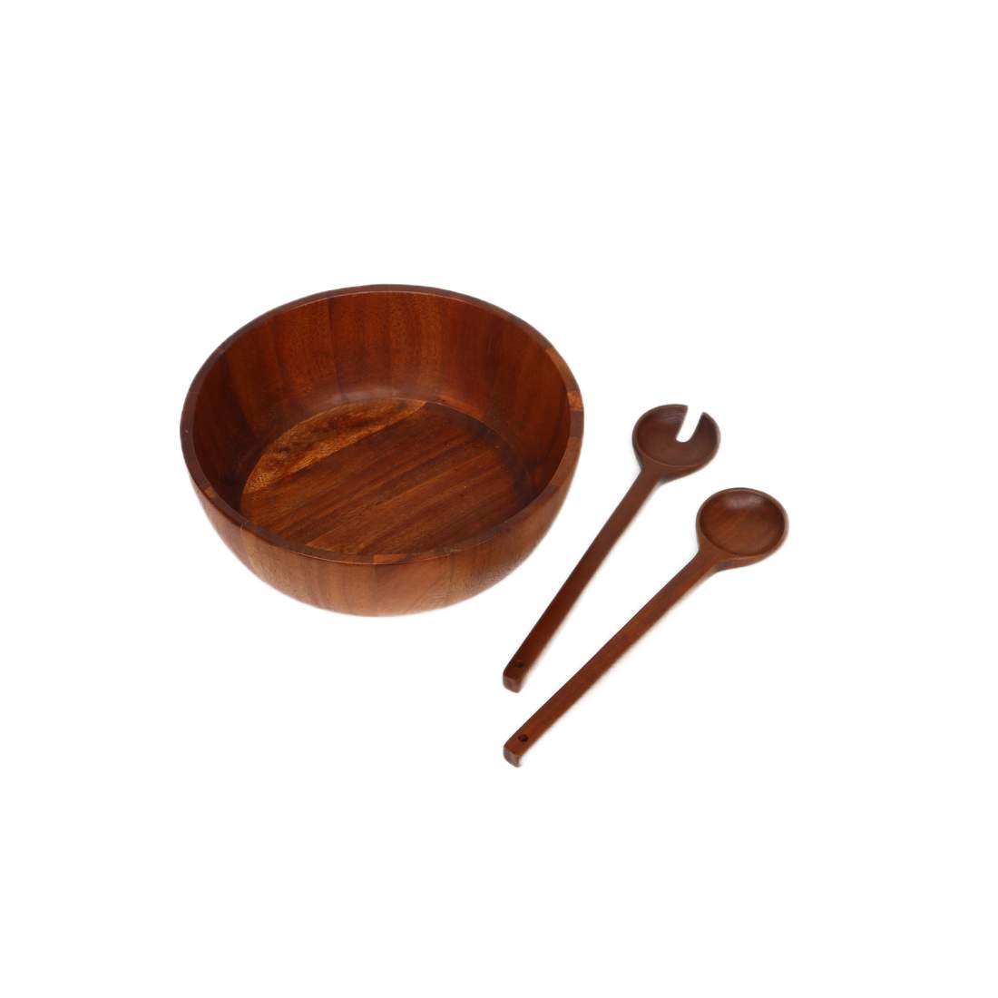 Bambu salladsskålset, 3 delar, 26 cm, platsbesparande | Hem & Hobby - Hem & Hushåll - Kök - Köksredskap - Övriga Köksredskap | Pryloteket