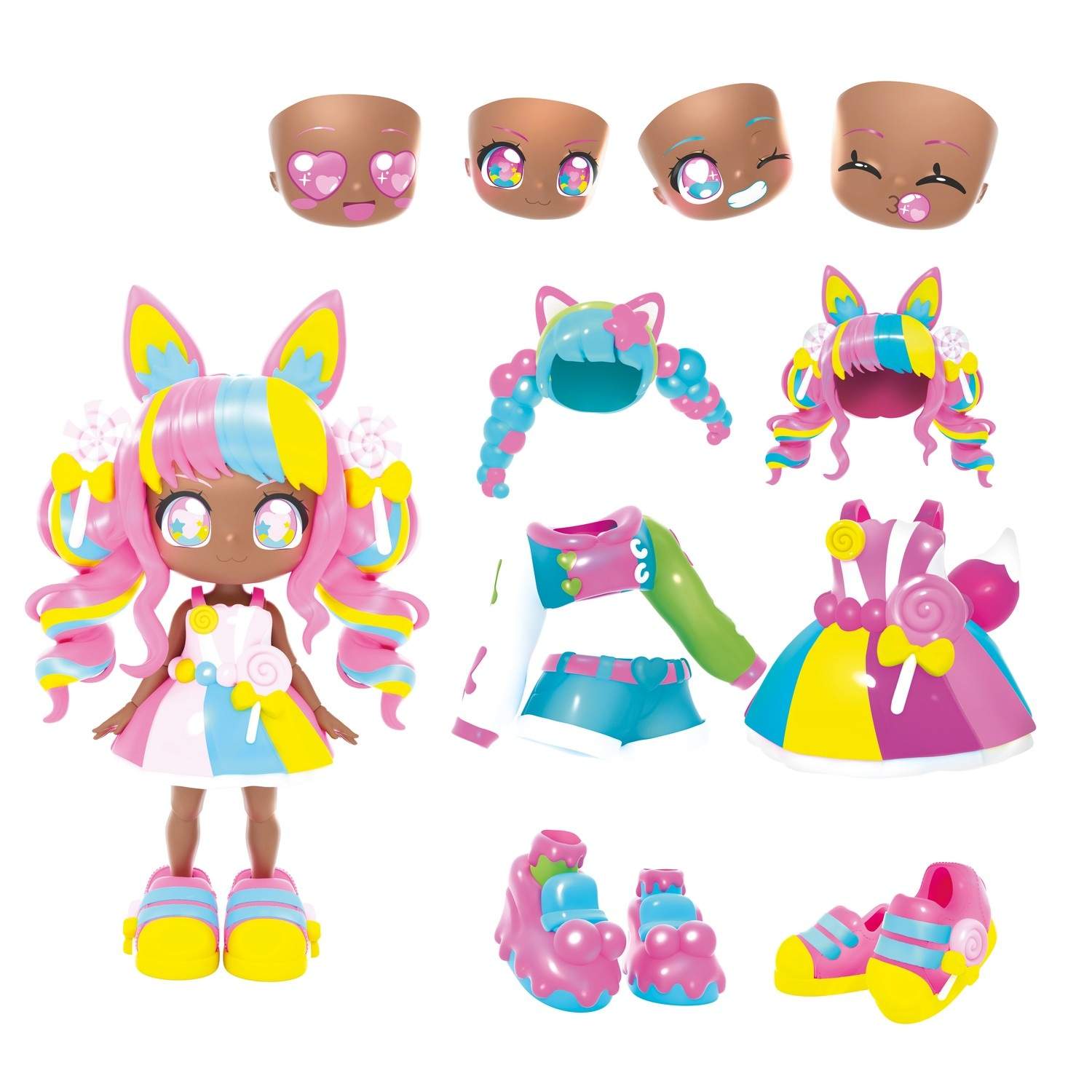 Anime-dockor, 14 cm, 32 stilkombinationer | Hem & Hobby | Pryloteket