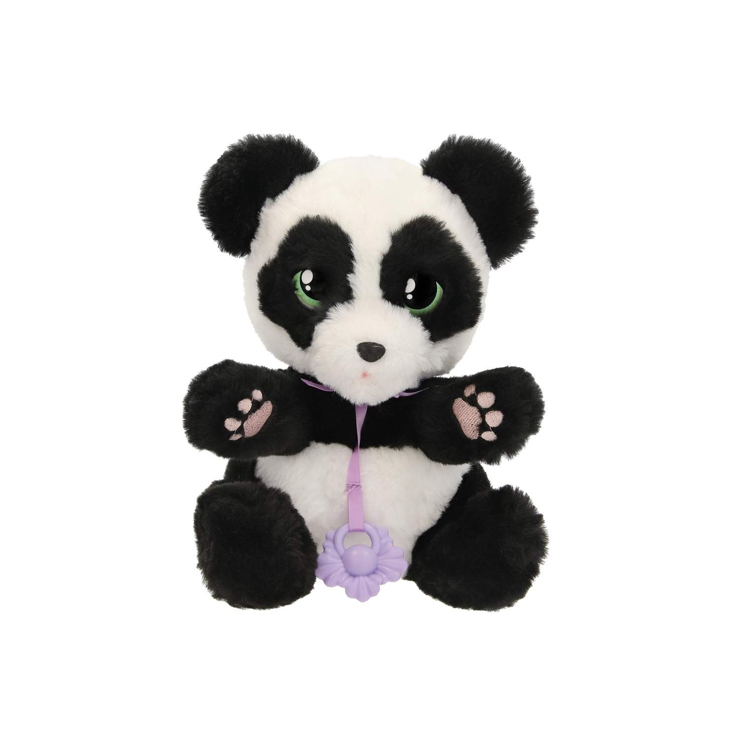 Panda Plyslegetøj med Tæppe & Lyde, 24 cm