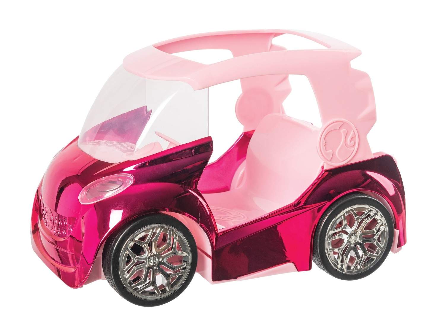 Barbie Rosa RC Stadsbil med Strålkastare, Passar 2 Dockor | Hem & Hobby | Pryloteket