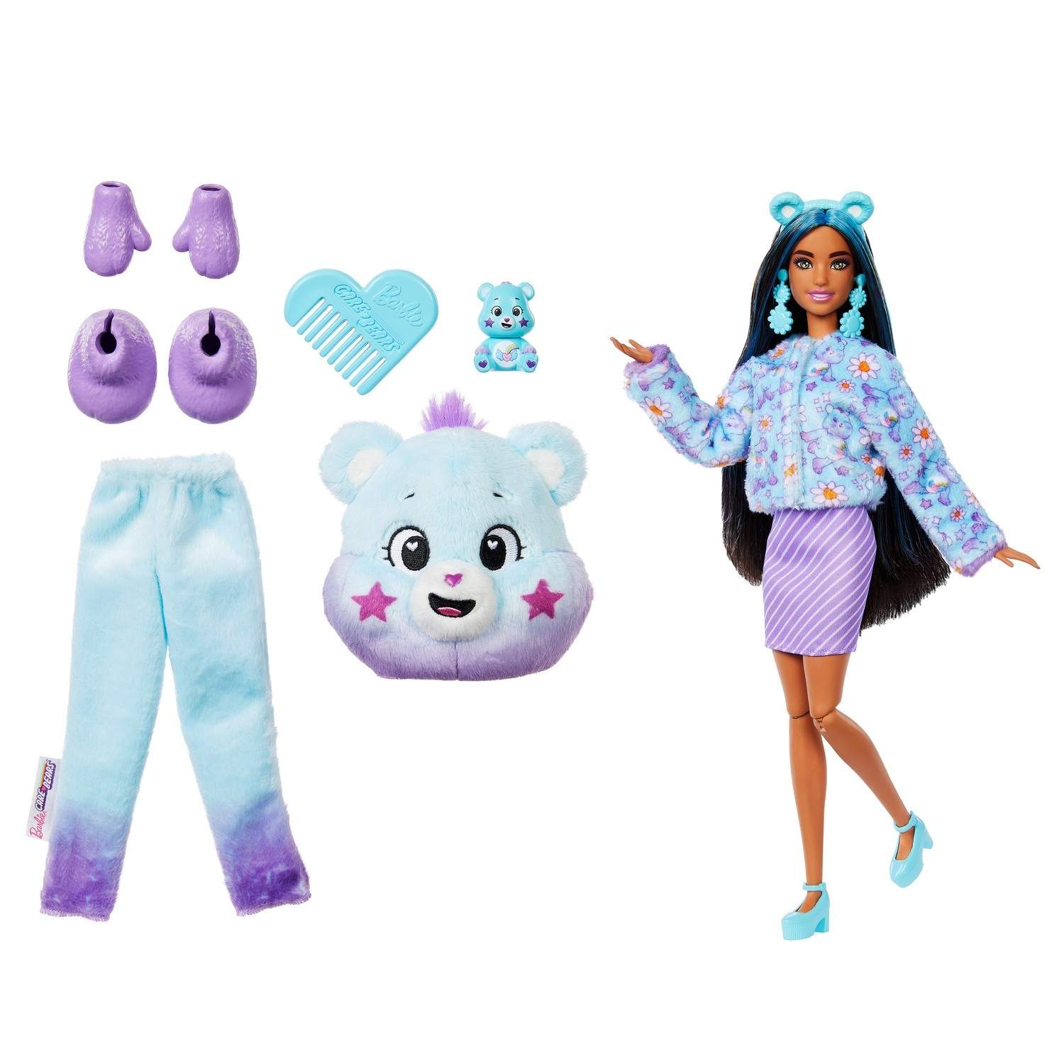 Barbie Cutie Reveal - Care Bears dukke (multifarvet)