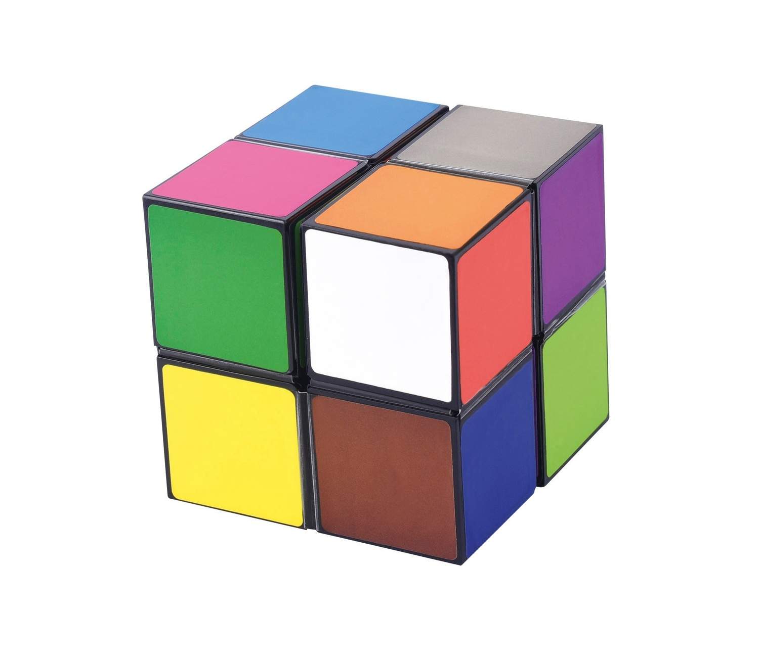 Magisk terningpuslespil, stresslindring og fokus, 5 cm