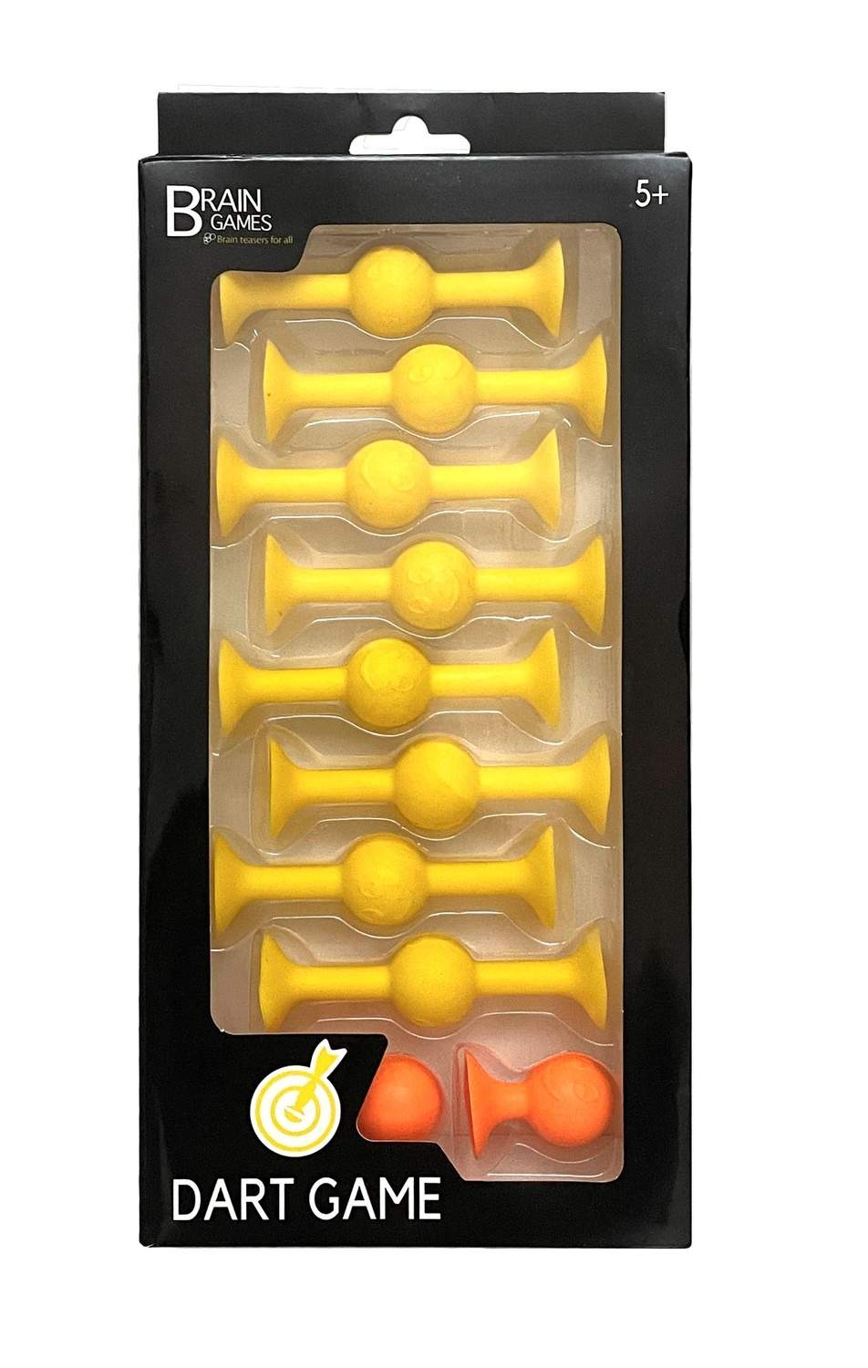 Indendørs dartspil, 8 gummipile, 2-4 spillere, fra 5 år