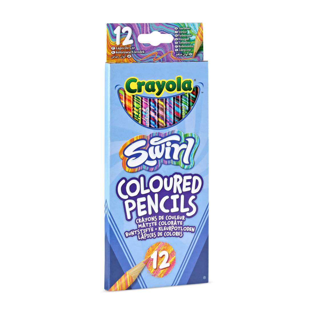 Swirl färgpennor, 12-pack, flerfärgade effekter | Hem & Hobby | Pryloteket