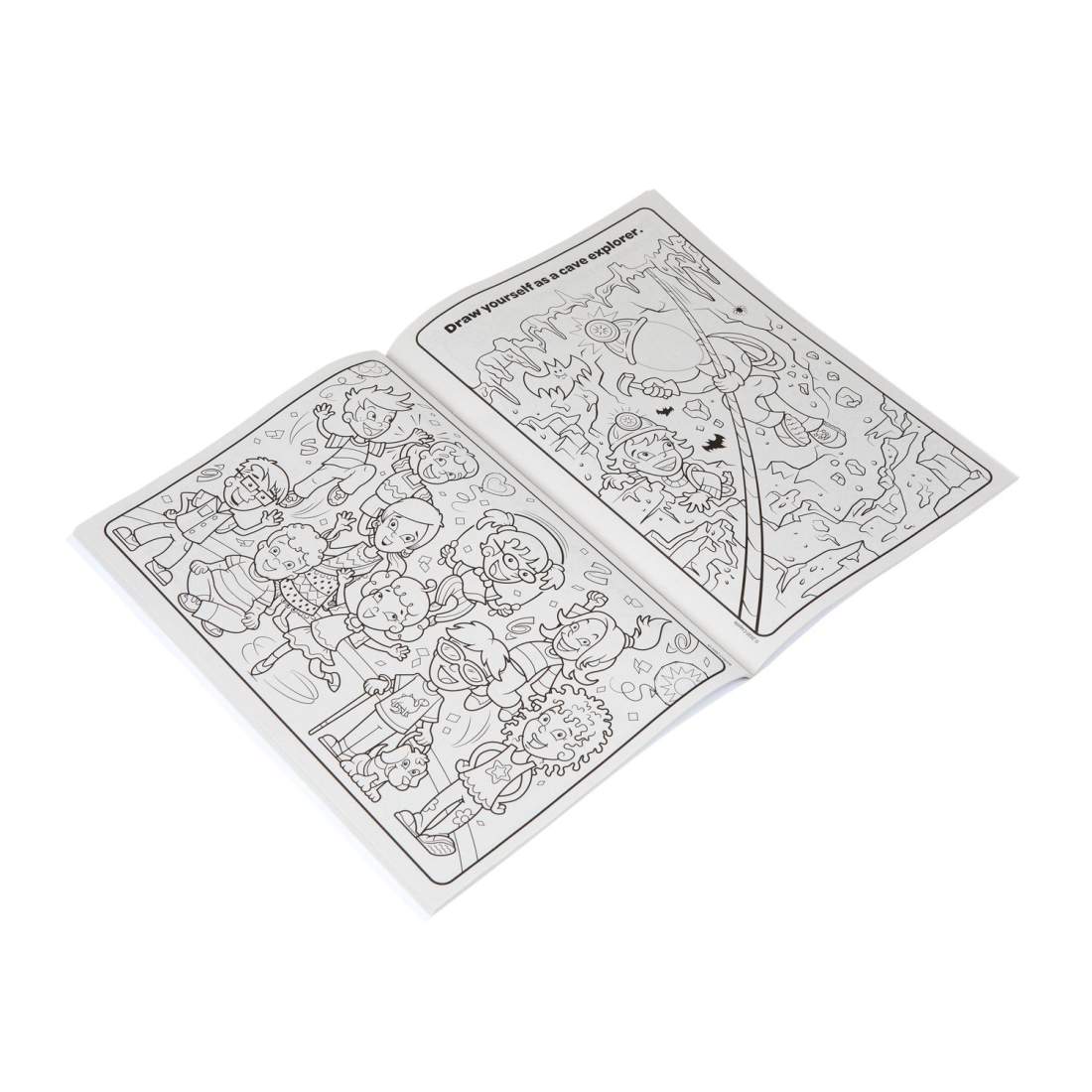 Målarbok, 48 sidor, Världslandmärken och kulturer | Hem & Hobby | Pryloteket