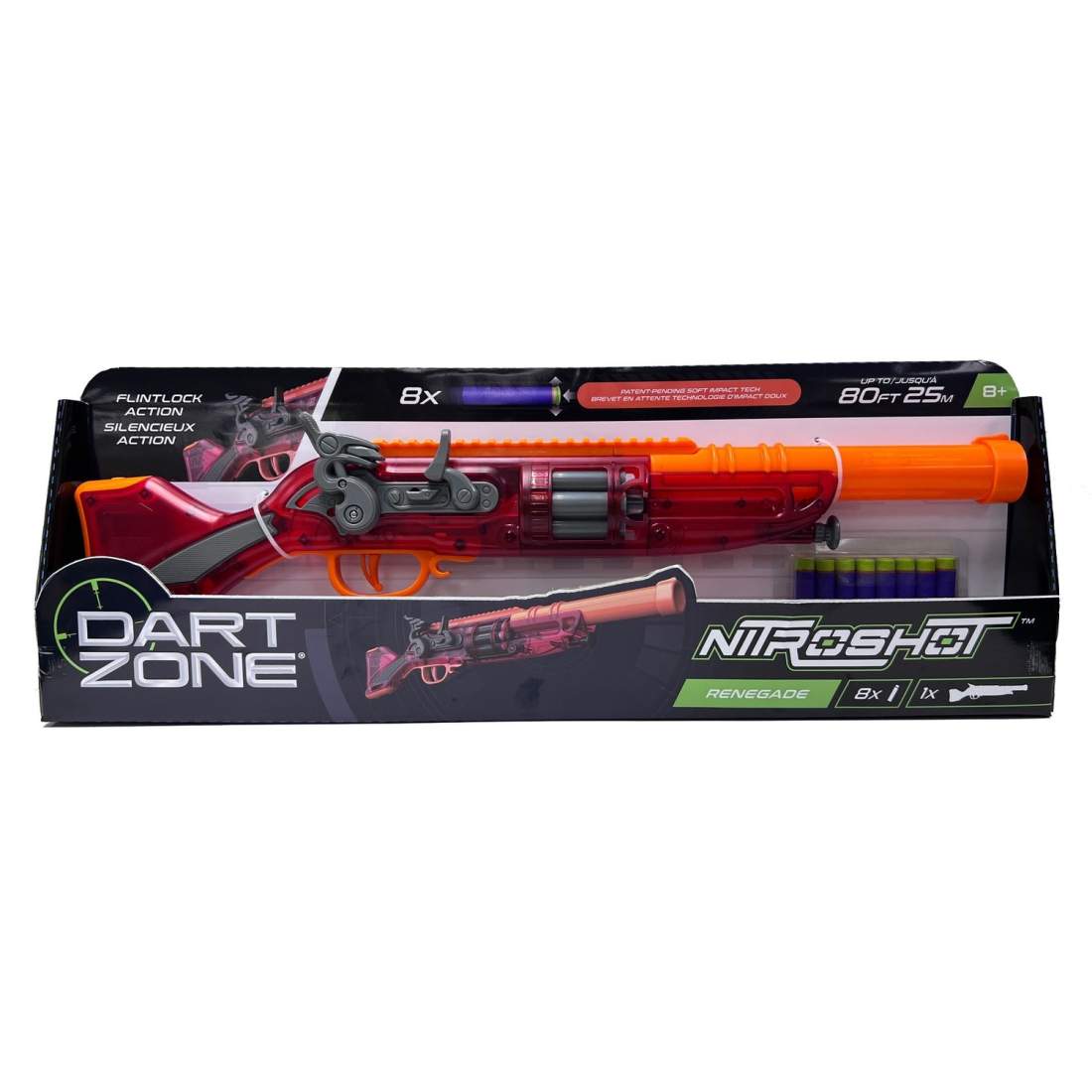 Skumpilpistol, roterande magasin, 25 m räckvidd | Hem & Hobby | Pryloteket