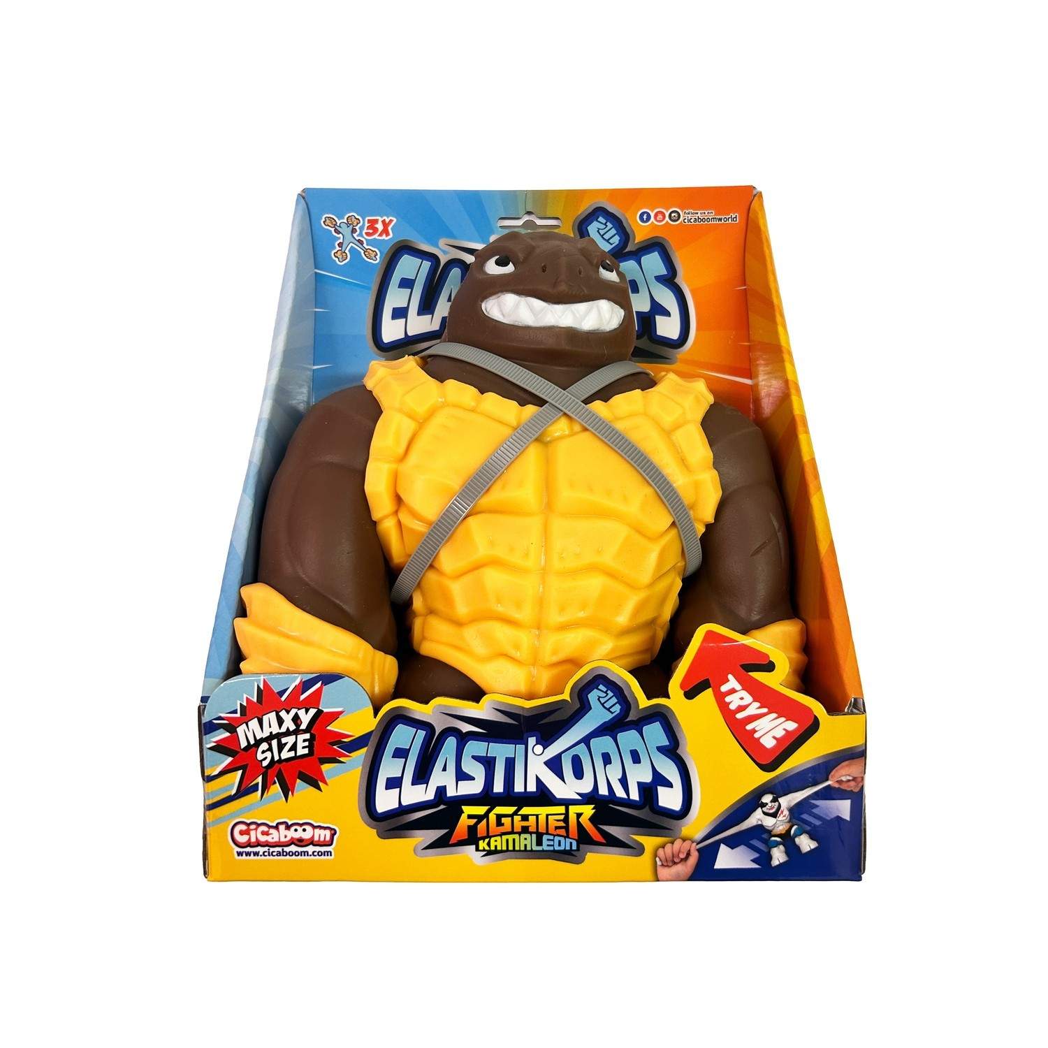 Farveskiftende strækfigur, 23 cm, Shape & Smash Fun