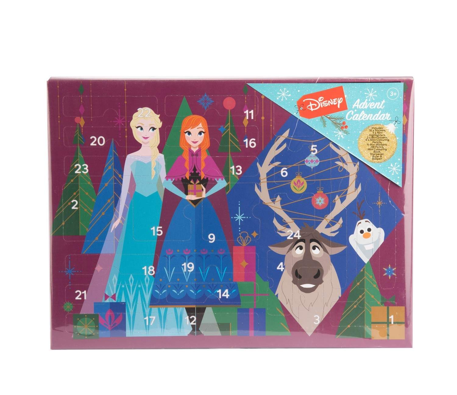 Frozen Adventskalender med 24 kreative overraskelser