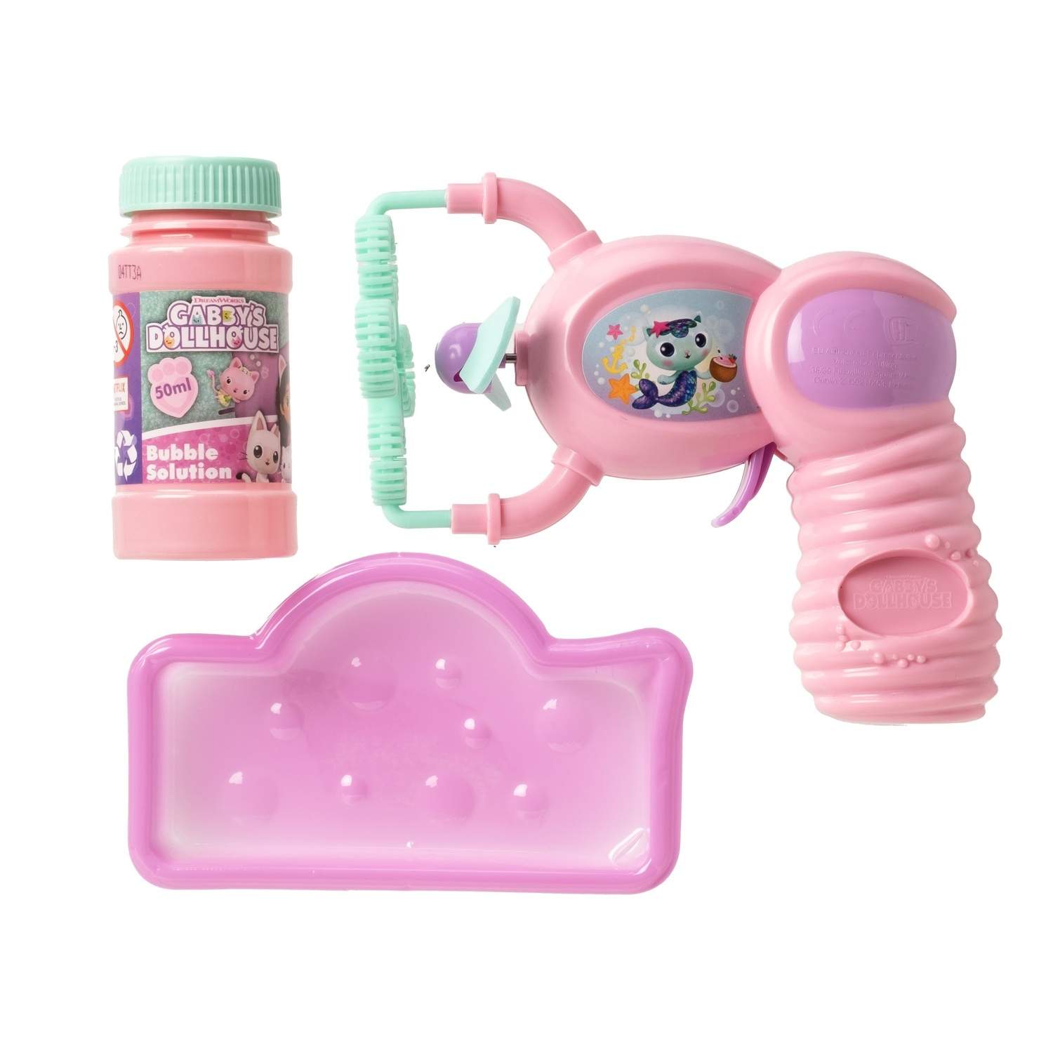 Boblepistol til børn, 59 ml væske, batteridrevet sjov billede