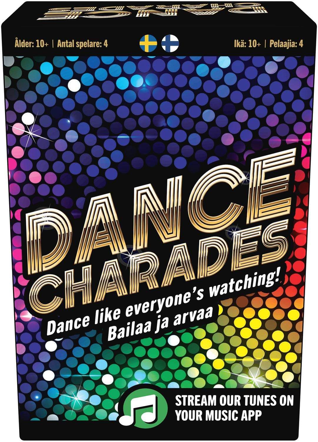 Dansespil, finsk og svensk, 4+ spillere