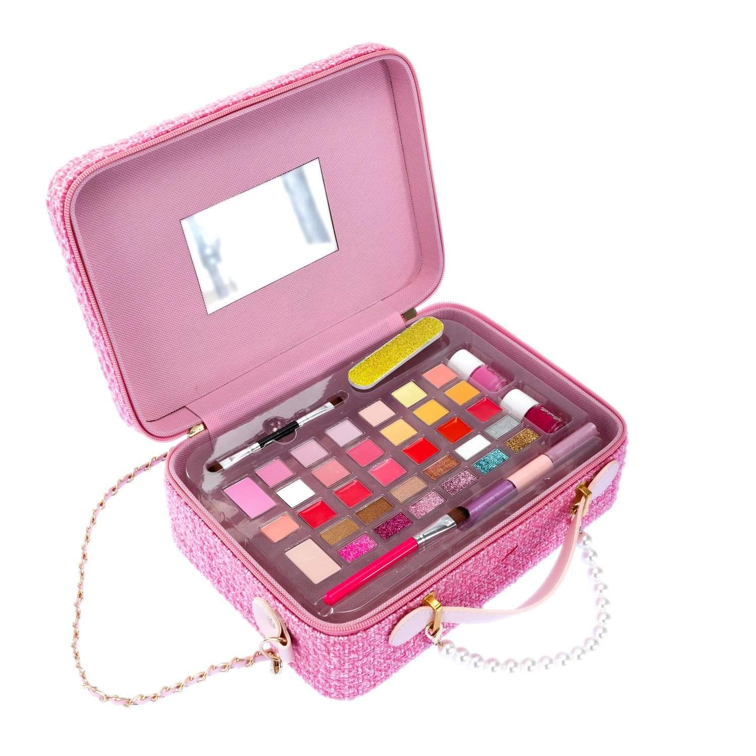 Børne makeupkuffert med vendbare pailletter, parabenfri