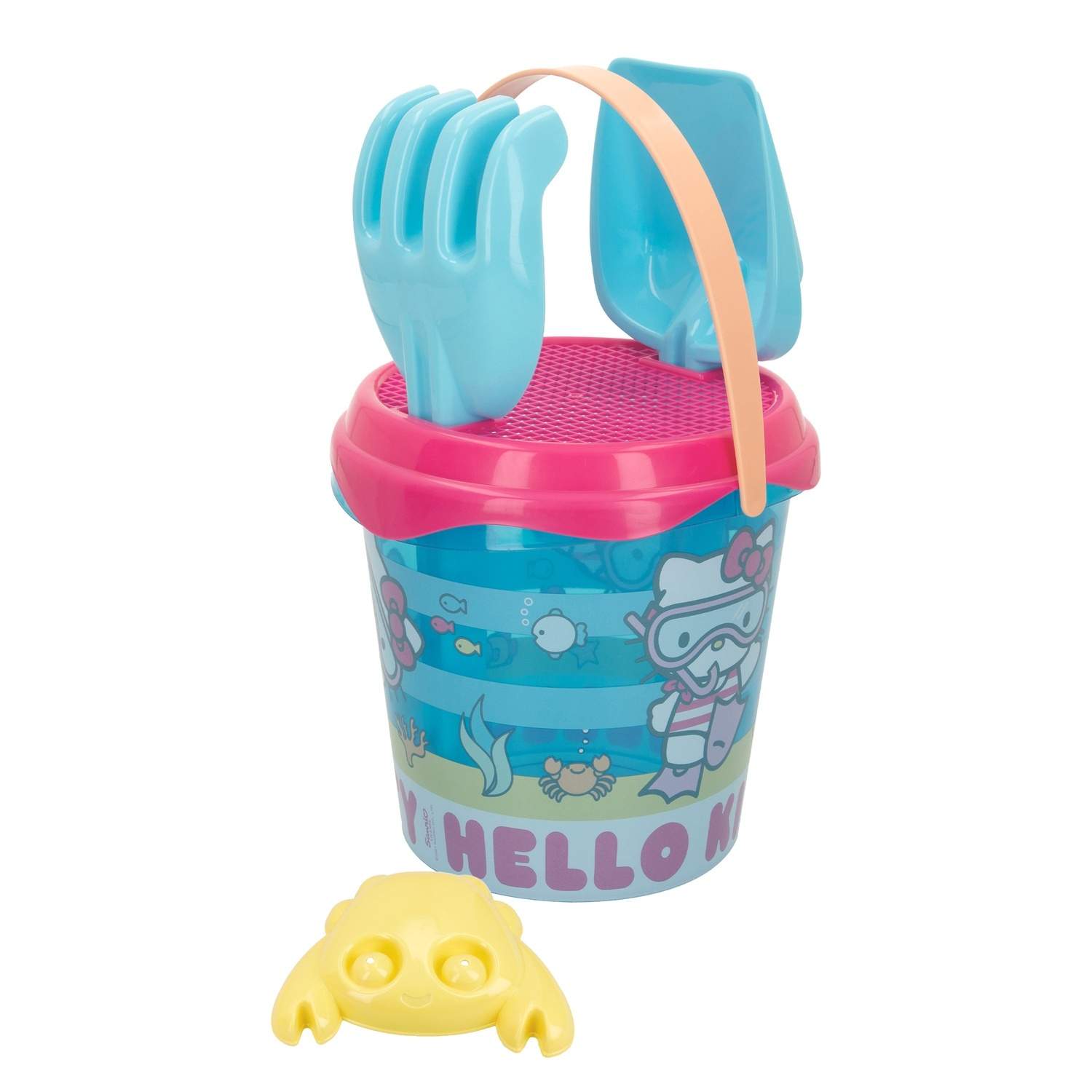 Hello Kitty Beach Set, 18 cm hink och leksaker, 5 delar | Hem & Hobby | Pryloteket