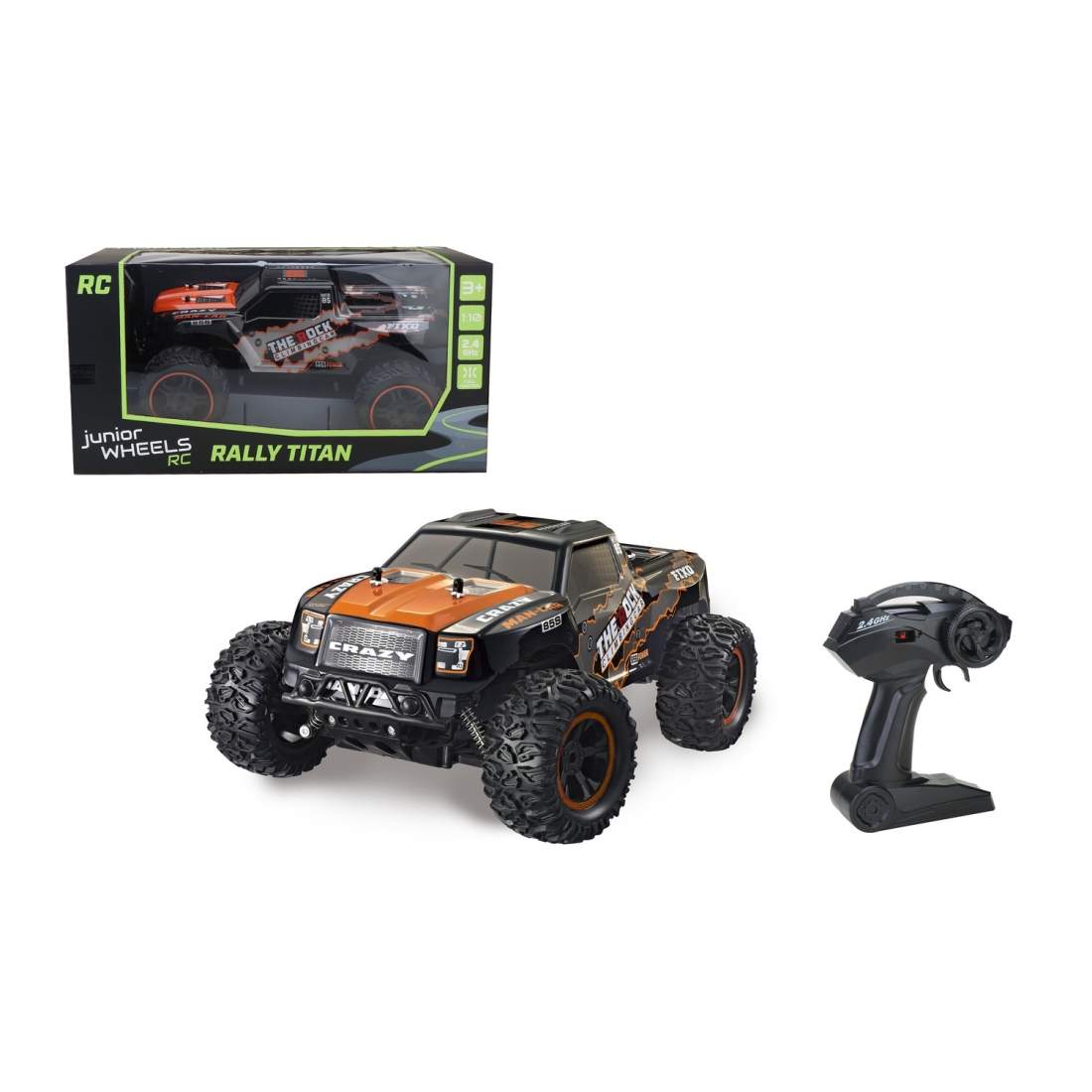 RC Rally Truck 1:10, Orange - Snabbt och hållbart kul | Hem & Hobby | Pryloteket