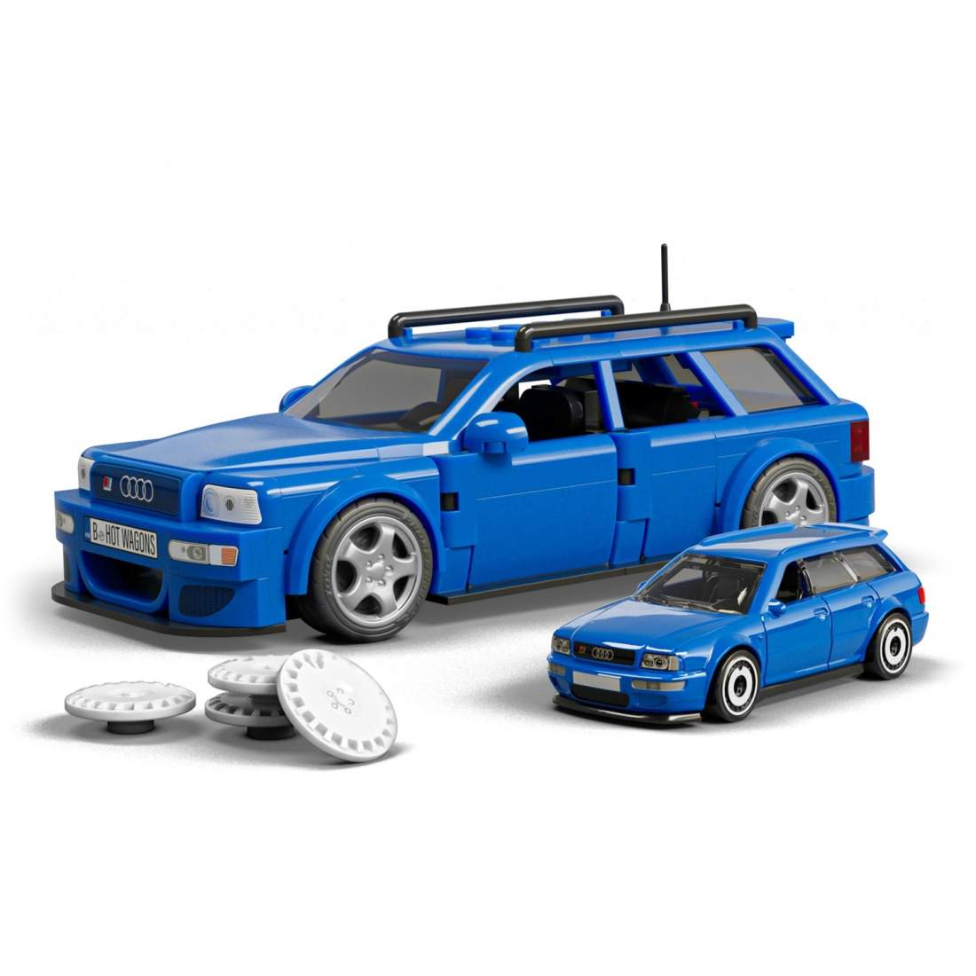 Audi Avant RS2 1994 modellbyggsats, skala 1:32, 250 delar | Hem & Hobby | Pryloteket