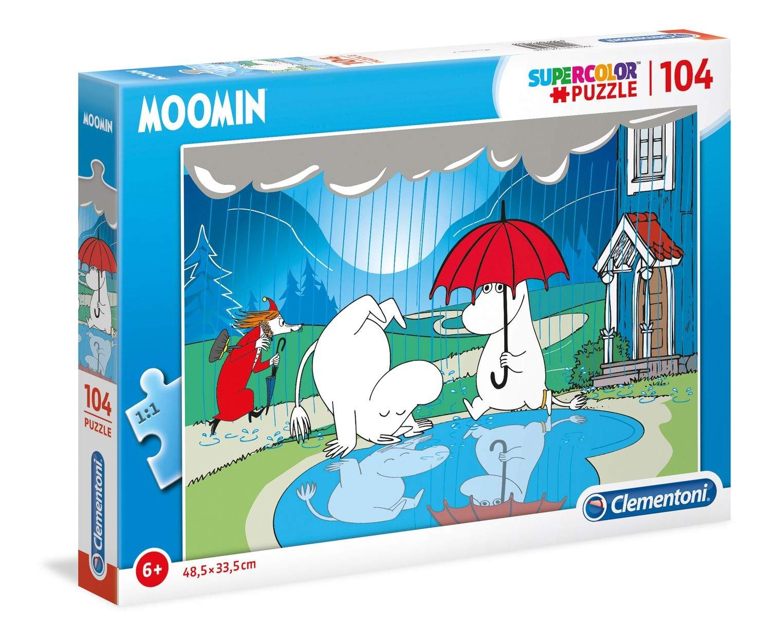 Mumi 104-brikkers puslespil, Eventyr i Mumidalen