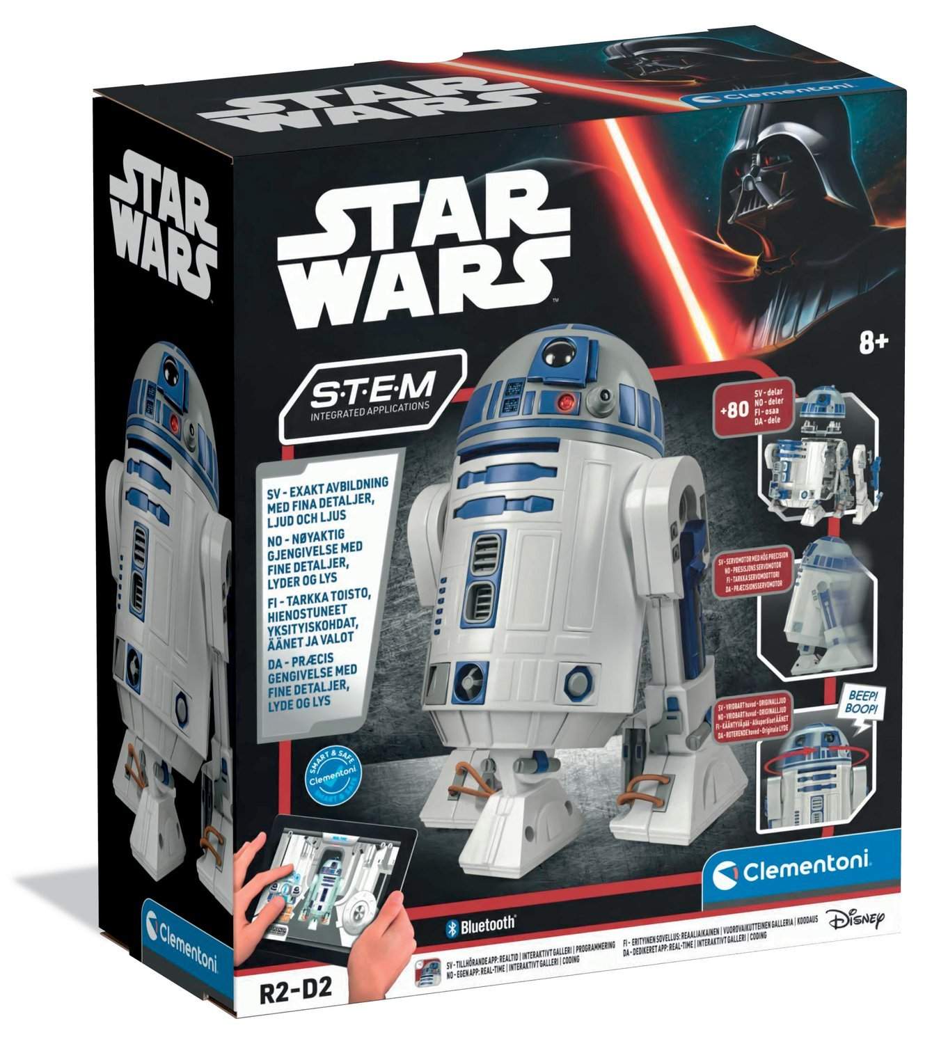 Star Wars R2-D2 robotbyggesæt, 80+ dele, app-styret billede