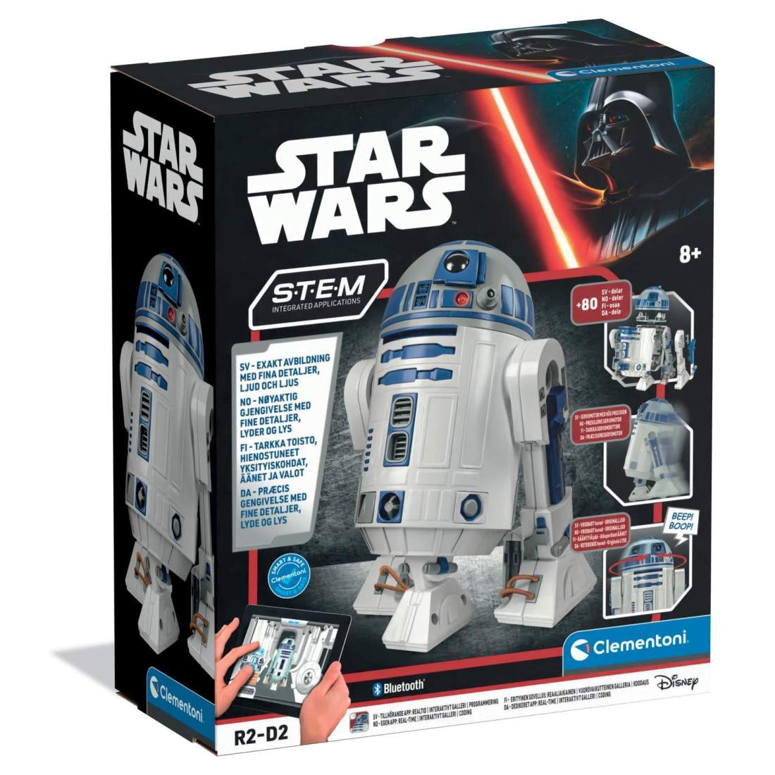 Star Wars R2-D2 Robotbyggsats, 80+ delar, Appstyrd | Hem & Hobby | Pryloteket
