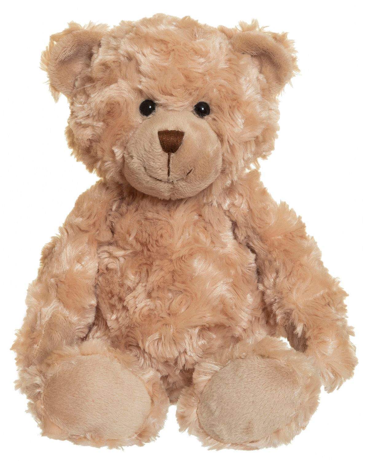 Bamse Plys, Blød Beige, 30cm, Maskinvaskbar