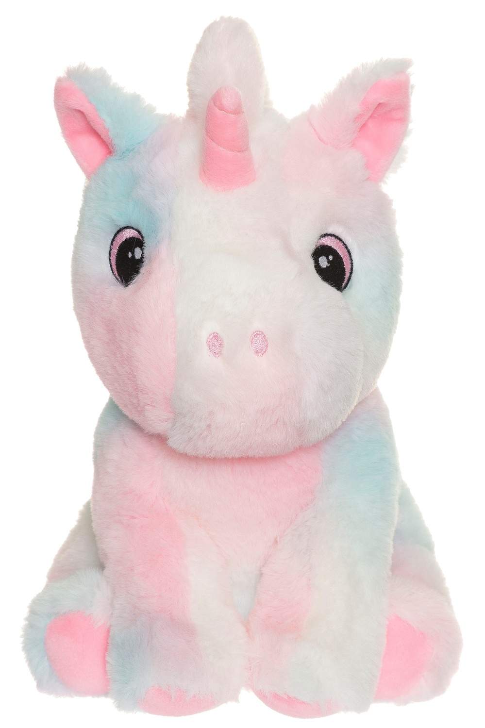 Enhörningsplyschleksak, regnbågsfärger, 26 cm, maskintvättbar | Hem & Hobby | Pryloteket