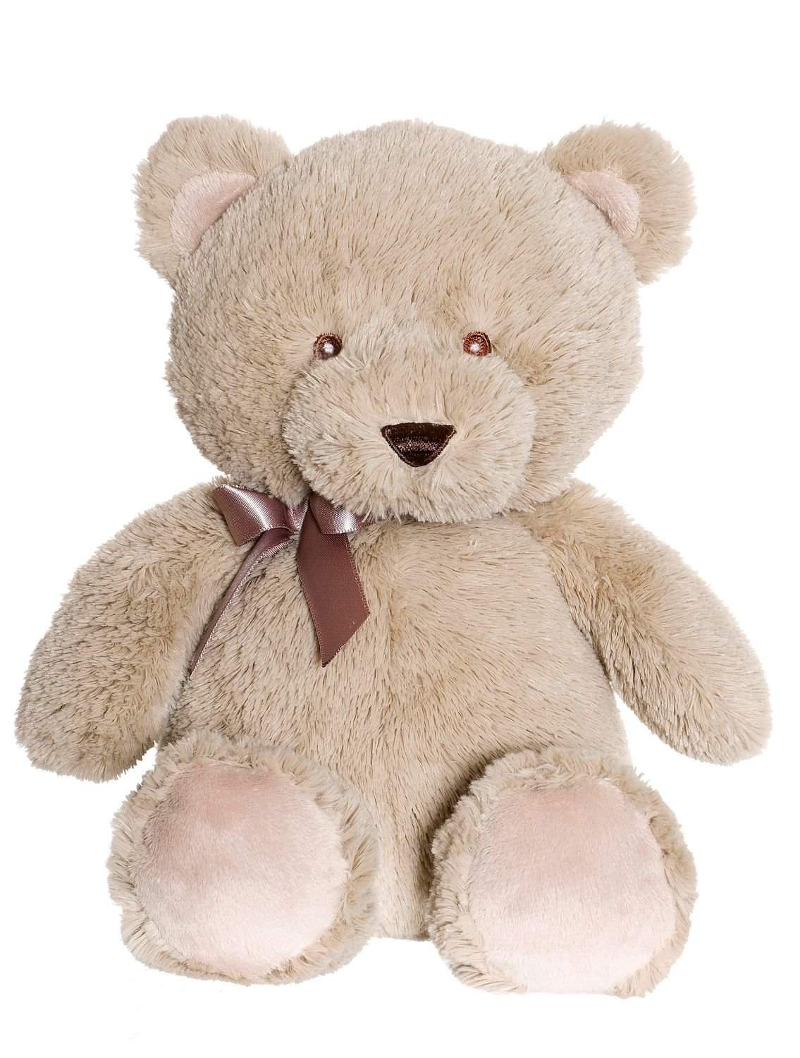 Lille plysbamse, blød pels, 28 cm, maskinvaskbar