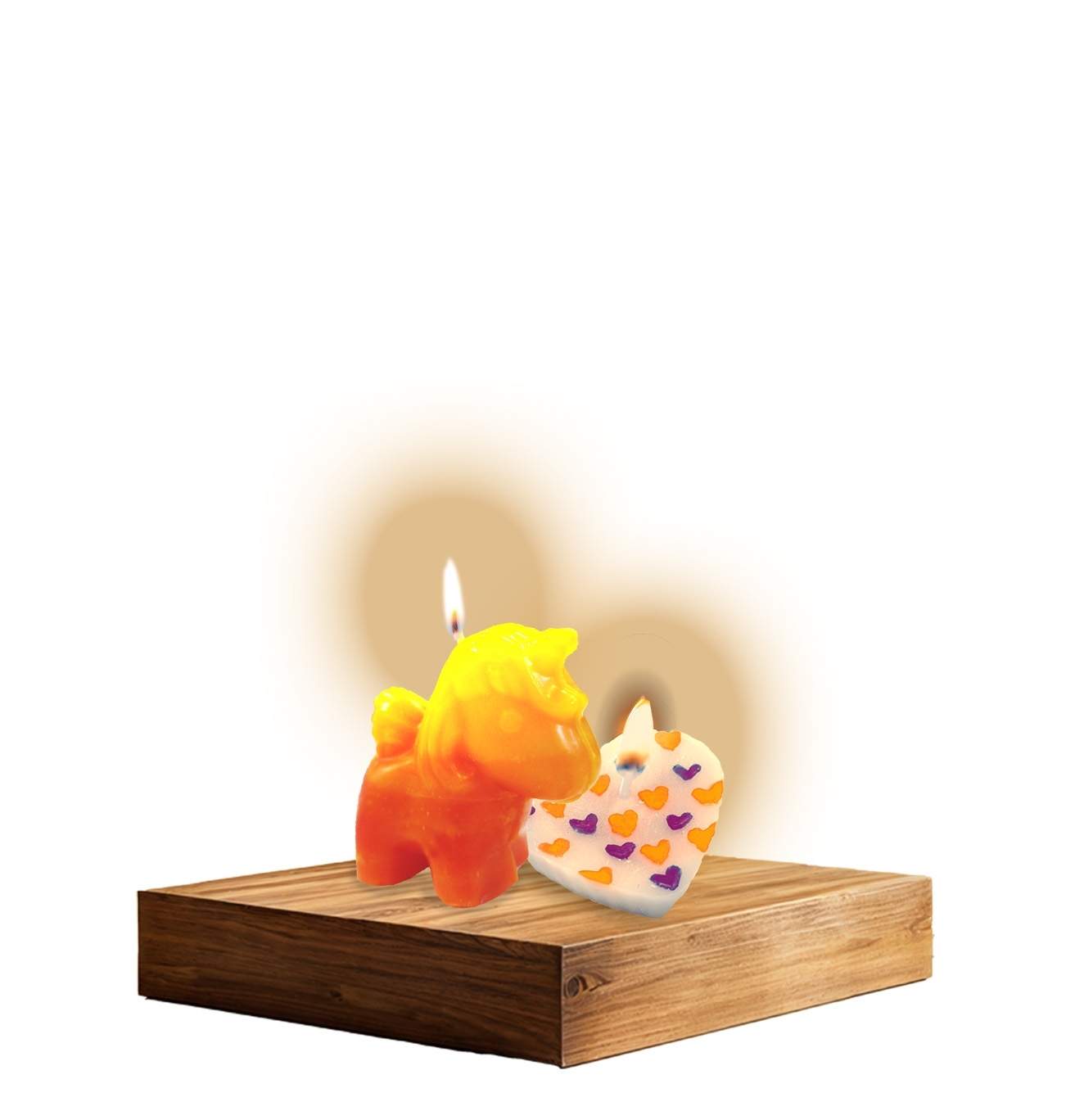 Lysfremstillingssæt til børn, sjove former og dufte